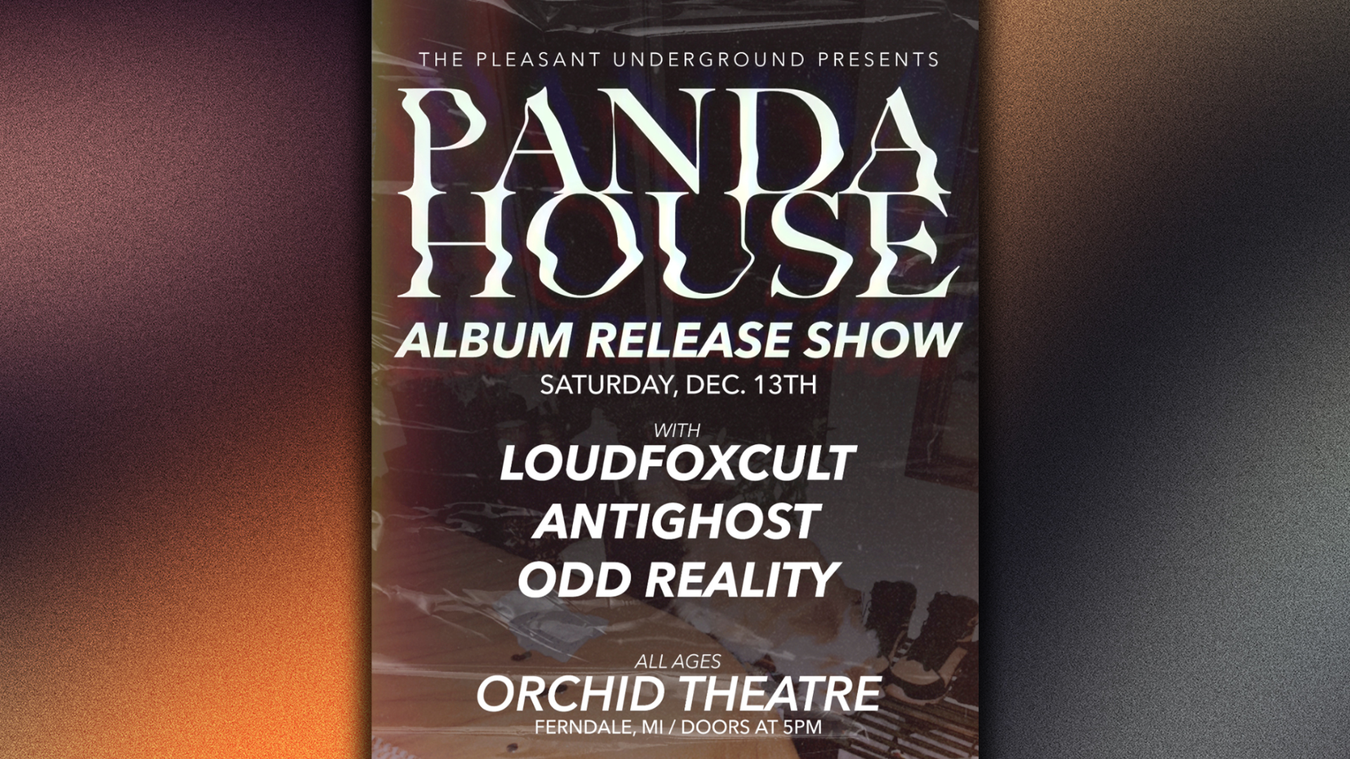 PANDA HOUSE ALBUM RELEASE SHOW