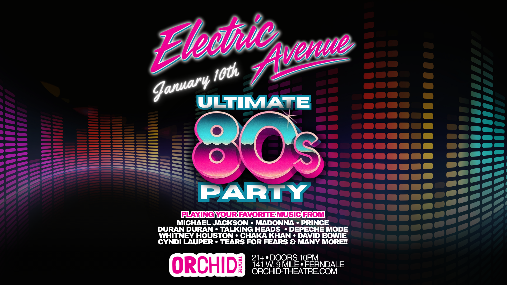 ULTIMATE 80'S PARTY