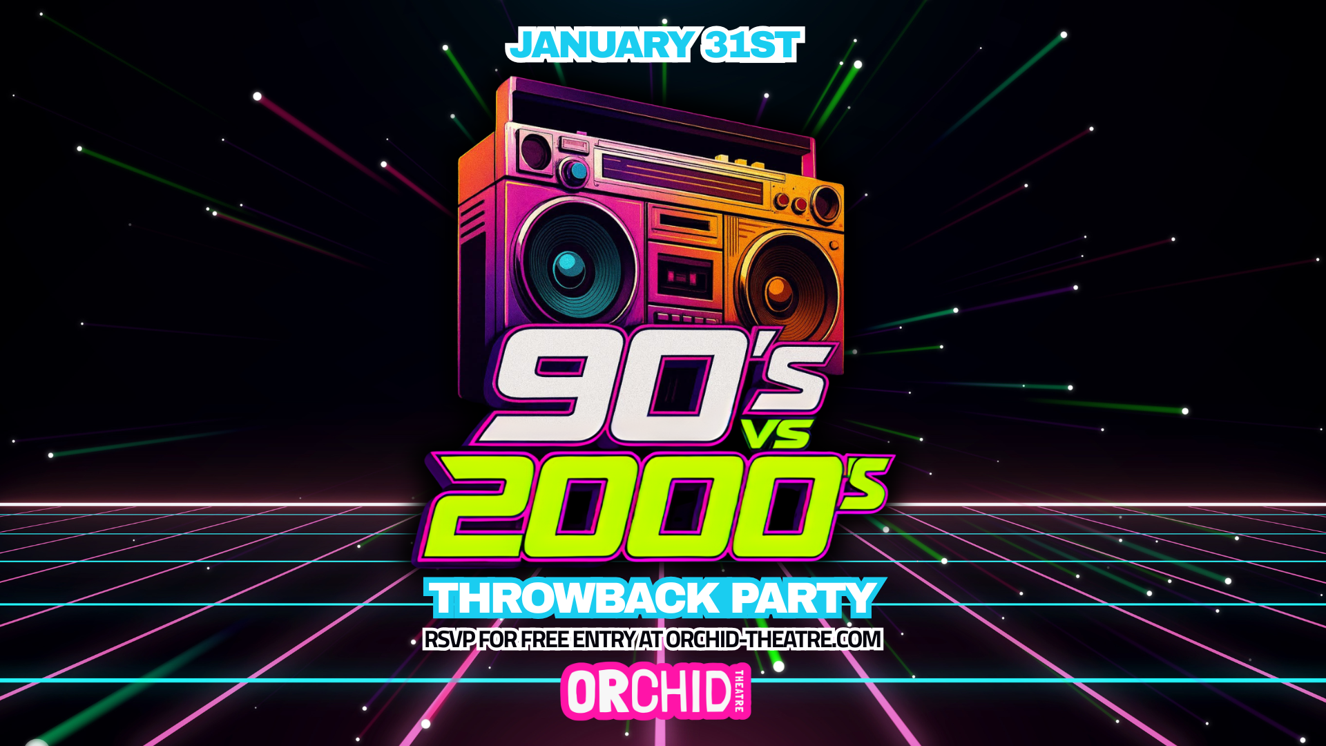 90'S VS 2000'S THROWBACK PARTY