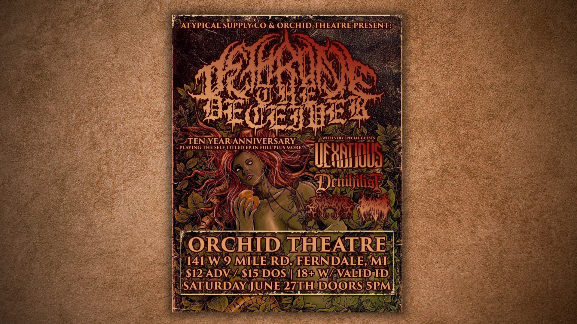 DETHRONE THE DECEIVER 10 YEAR ANNIVERSARY