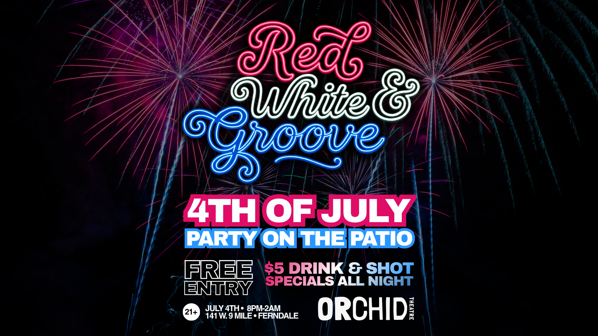 RED, WHITE & GROOVE