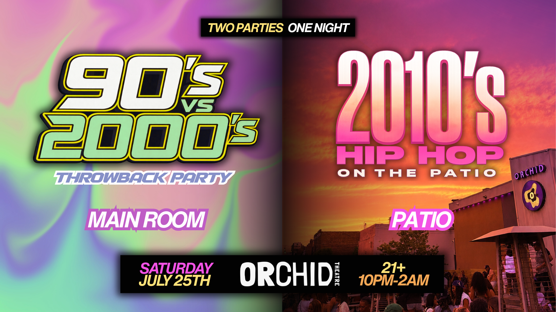 90'S VS 2000'S THROBACK PARTY