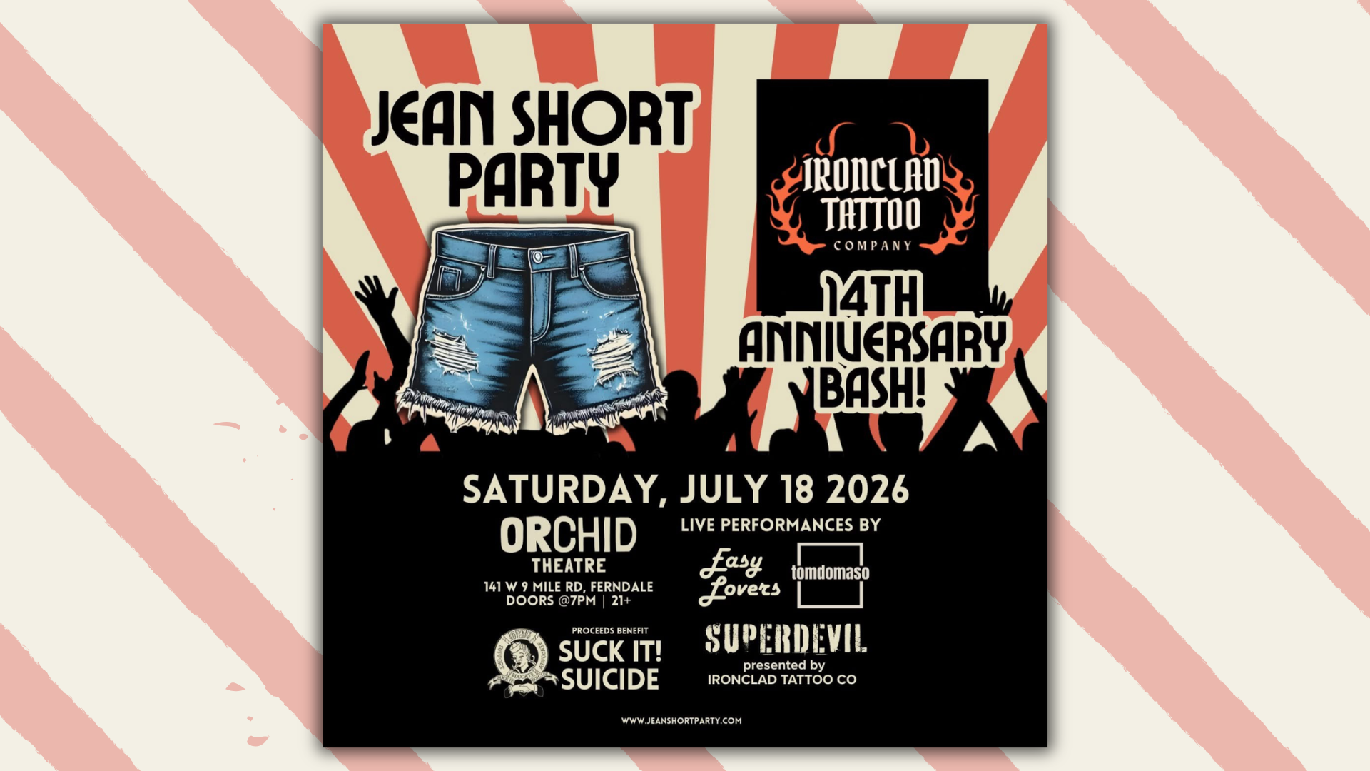 JEAN SHORT PARTY