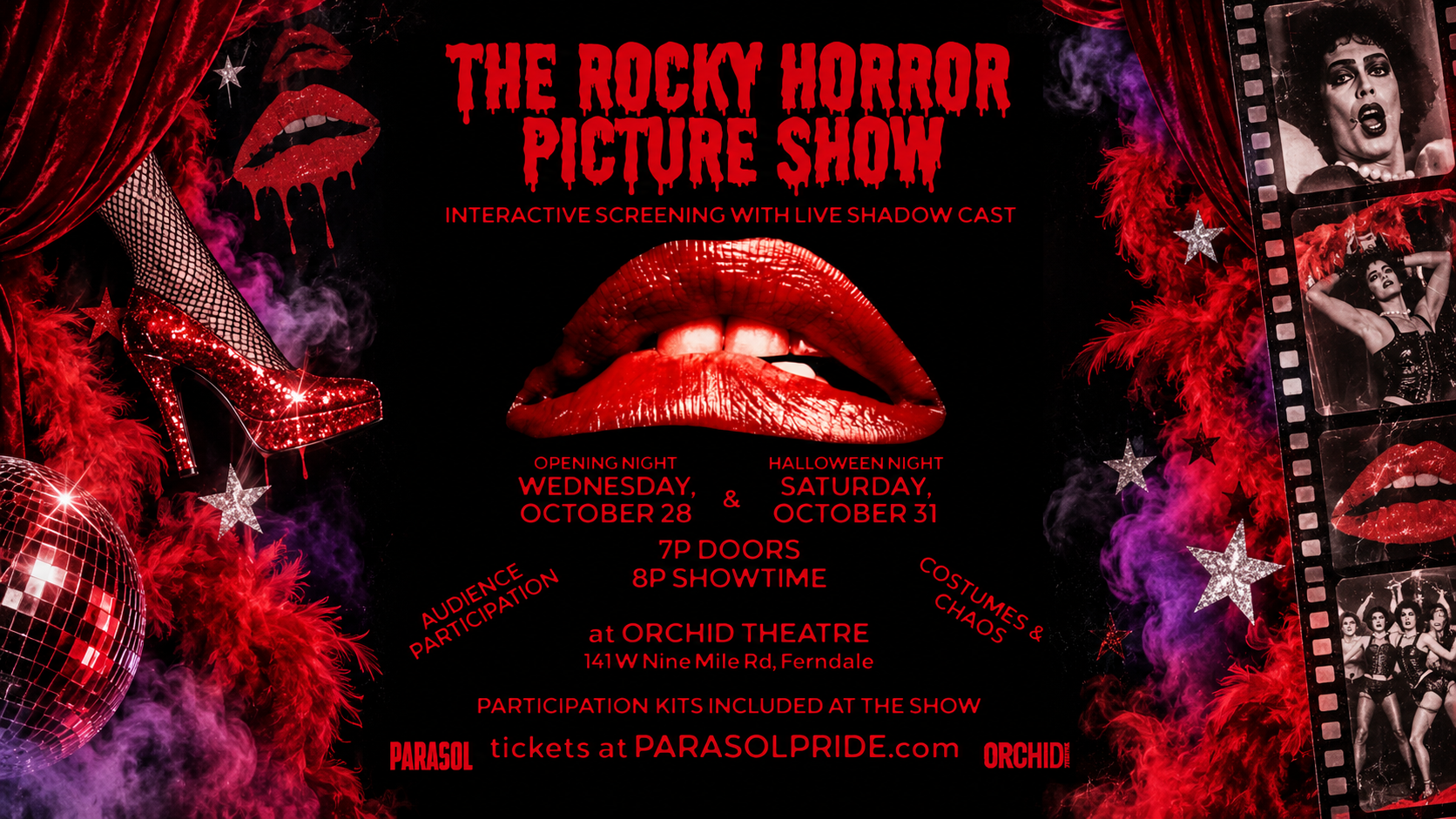 THE ROCKY HORROR PICTURE SHOW - NIGHT 1