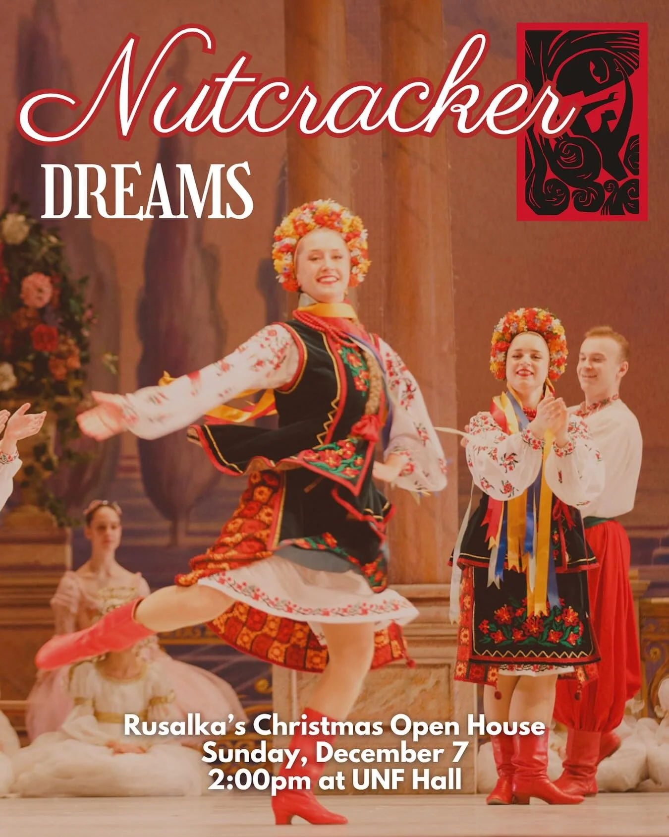 ✨You&rsquo;re invited to an afternoon of Nutcracker Dreams✨

Join us on Sunday, December 7, 2025 at UNF Hall in Winnipeg for Rusalka&rsquo;s beloved annual holiday tradition - where our community gathers in the warmth, wonder, and unmistakable spirit