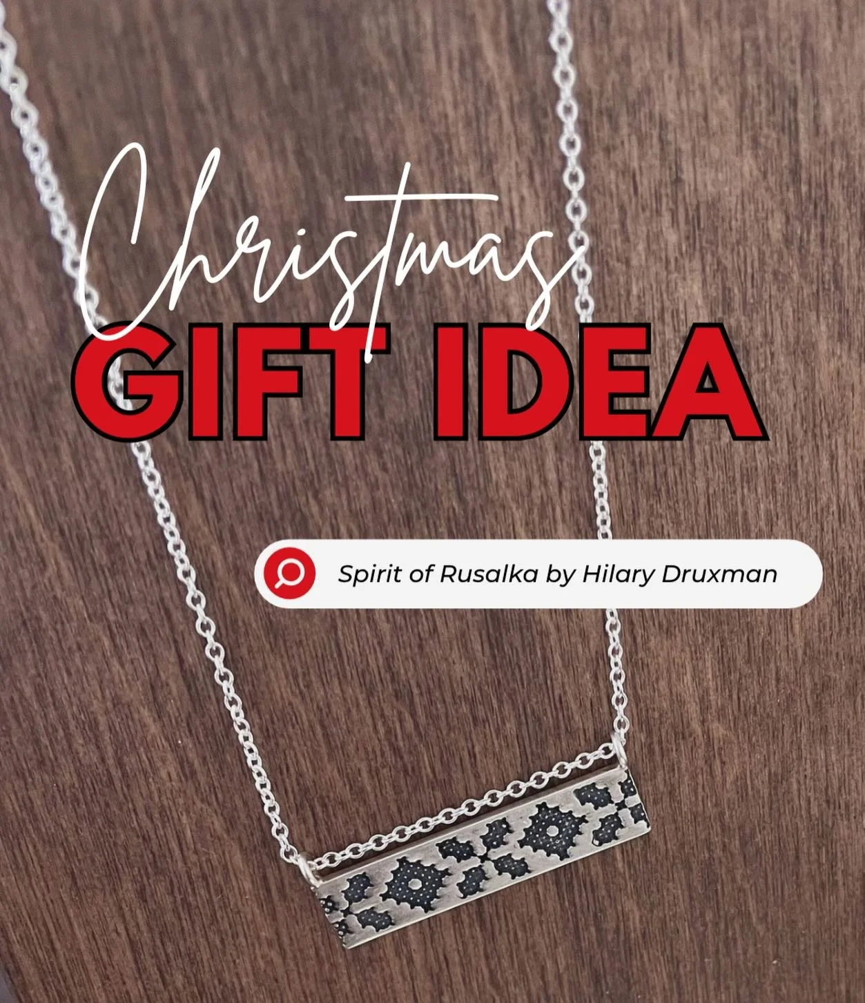 Looking for the perfect holiday gift? 🎁 Our Spirit of Rusalka jewellery by Hilary Druxman is available now, including our super popular necklaces along with bracelets, rings, earrings, and pins by special order.

These sterling silver pieces etched 