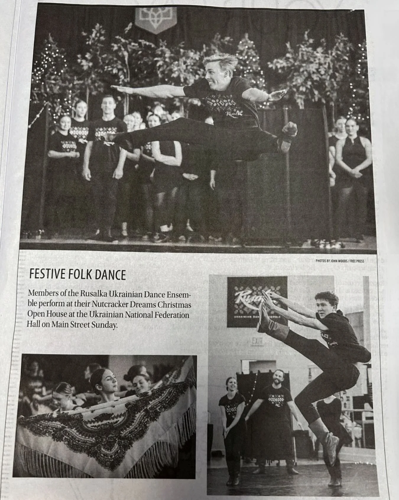 We are so, so thankful to everyone who filled our Christmas Open House with so much joy yesterday!! Your energy, support, and love for Ukrainian culture and dance made the hall feel truly electric. 

We&rsquo;re so grateful to see the event featured 