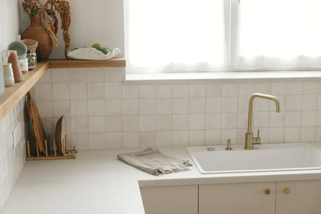 Warm Minimalist Kitchen Remodel by NextGen Bath & Kitchen Remodeling project photo