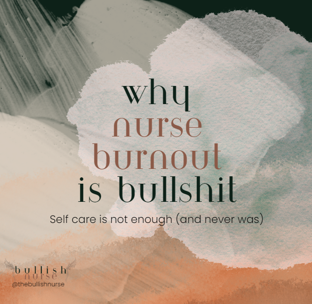 Band-aids and broken systems: Why self-care isn’t enough (and never was)