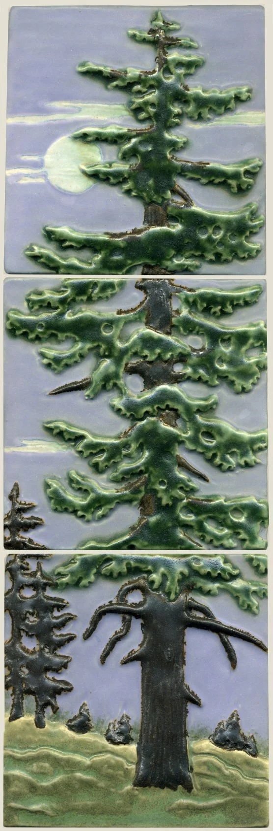 Fir Triptych, 18" x 6",  $150