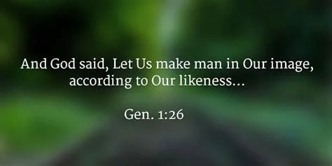 Gods Image our Likeness