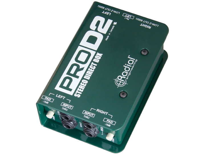 Radial Engineering PRO D2 STEREO DIRECT BOX