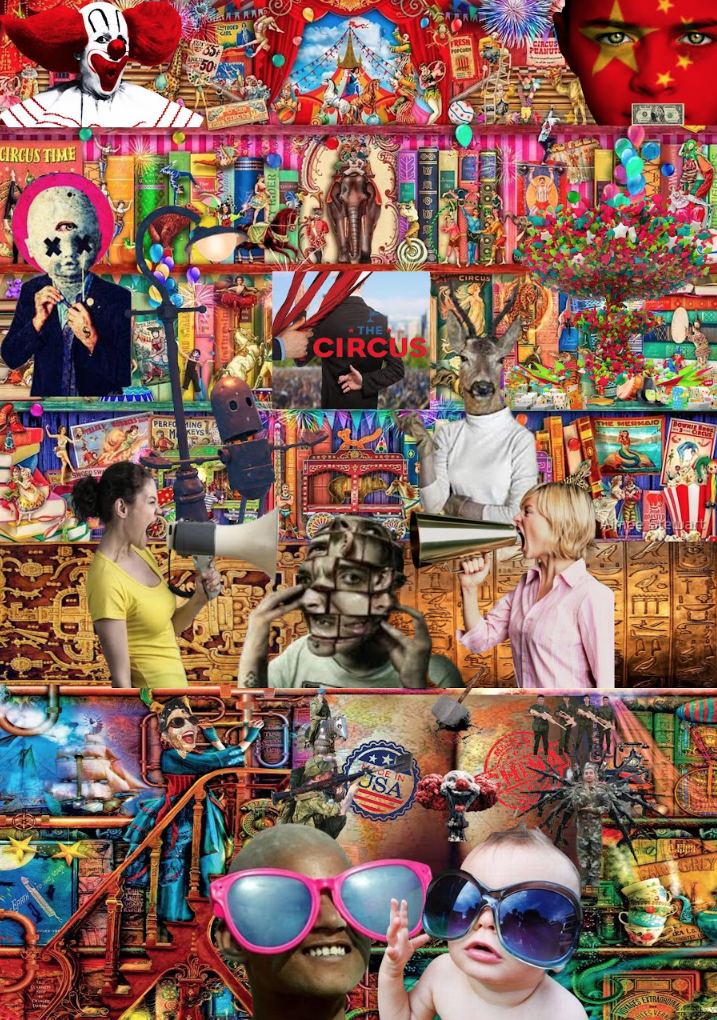 Matthew Morpheus —— Political Circus Collage