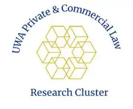 UWA Private &amp; Commercial Law Research Cluster logo