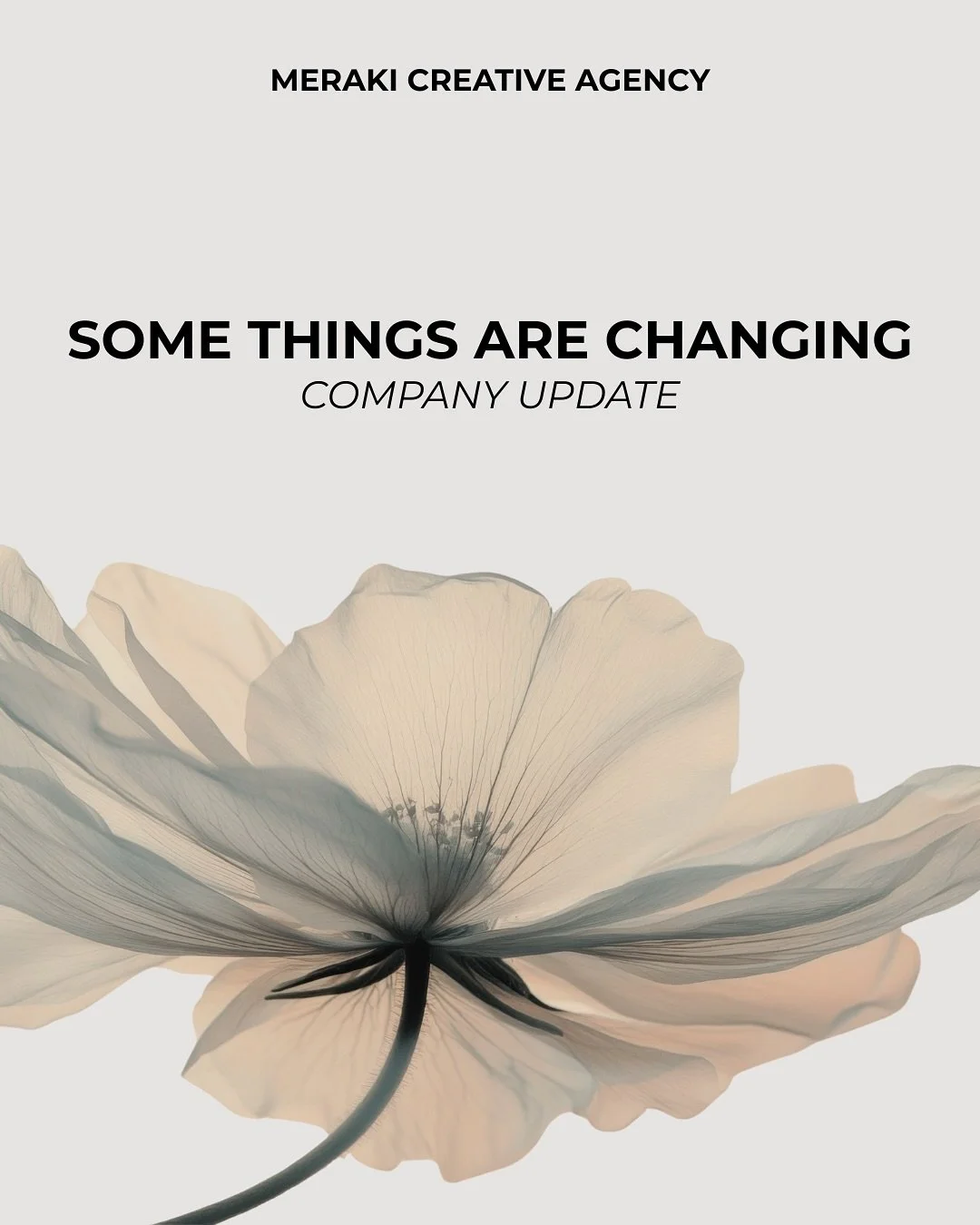 Some changes are coming into effect over the next month and into 2026 &mdash; all to make sure we continue delivering the incredible work we&rsquo;ve created over the past twelve months 🤍

Our mission will always stay the same: simplifying the overw