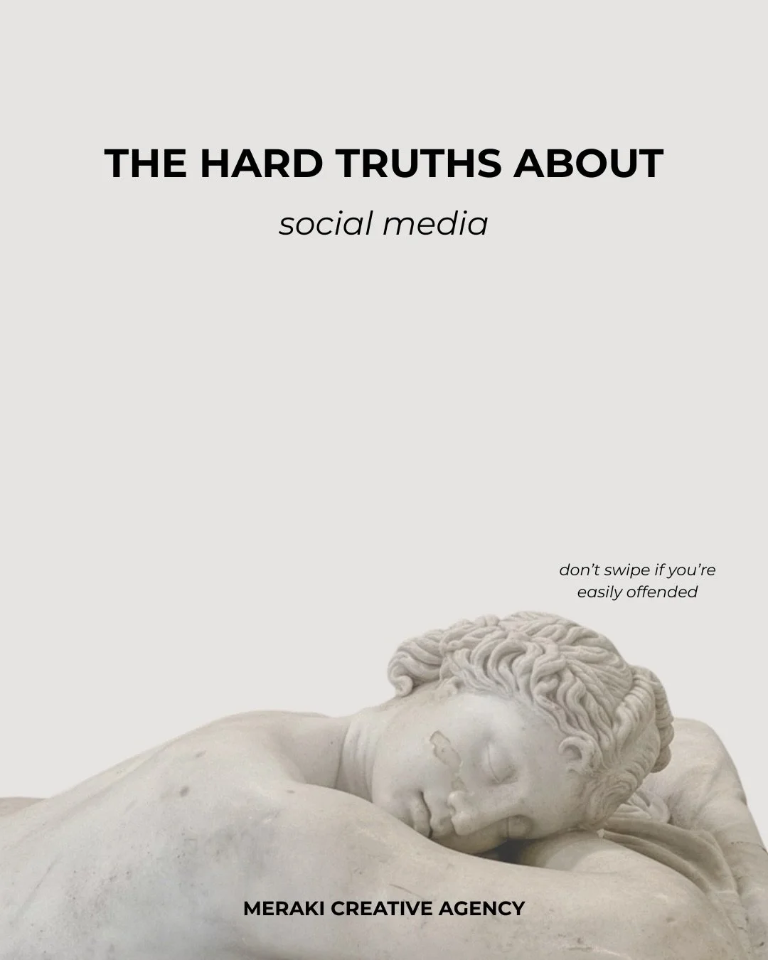 Some hard truths about your social media.
Let&rsquo;s talk about likes, followers and views because for a lot of people, that&rsquo;s the main reason they post. But what do those numbers actually mean? Most of the time&hellip; not much on their own.
