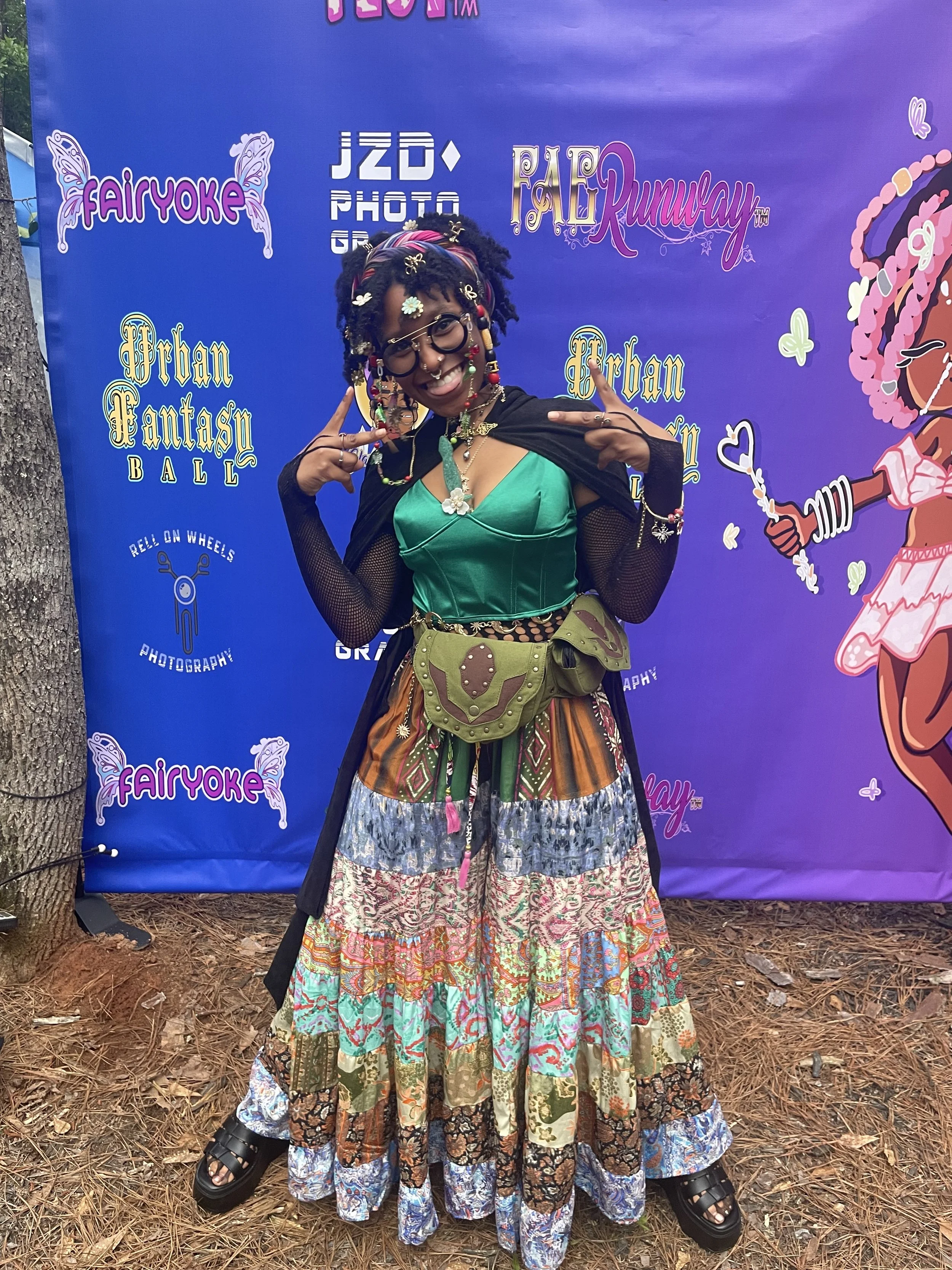 Afromuse Arts photographed at Black Fae Fest 2026.