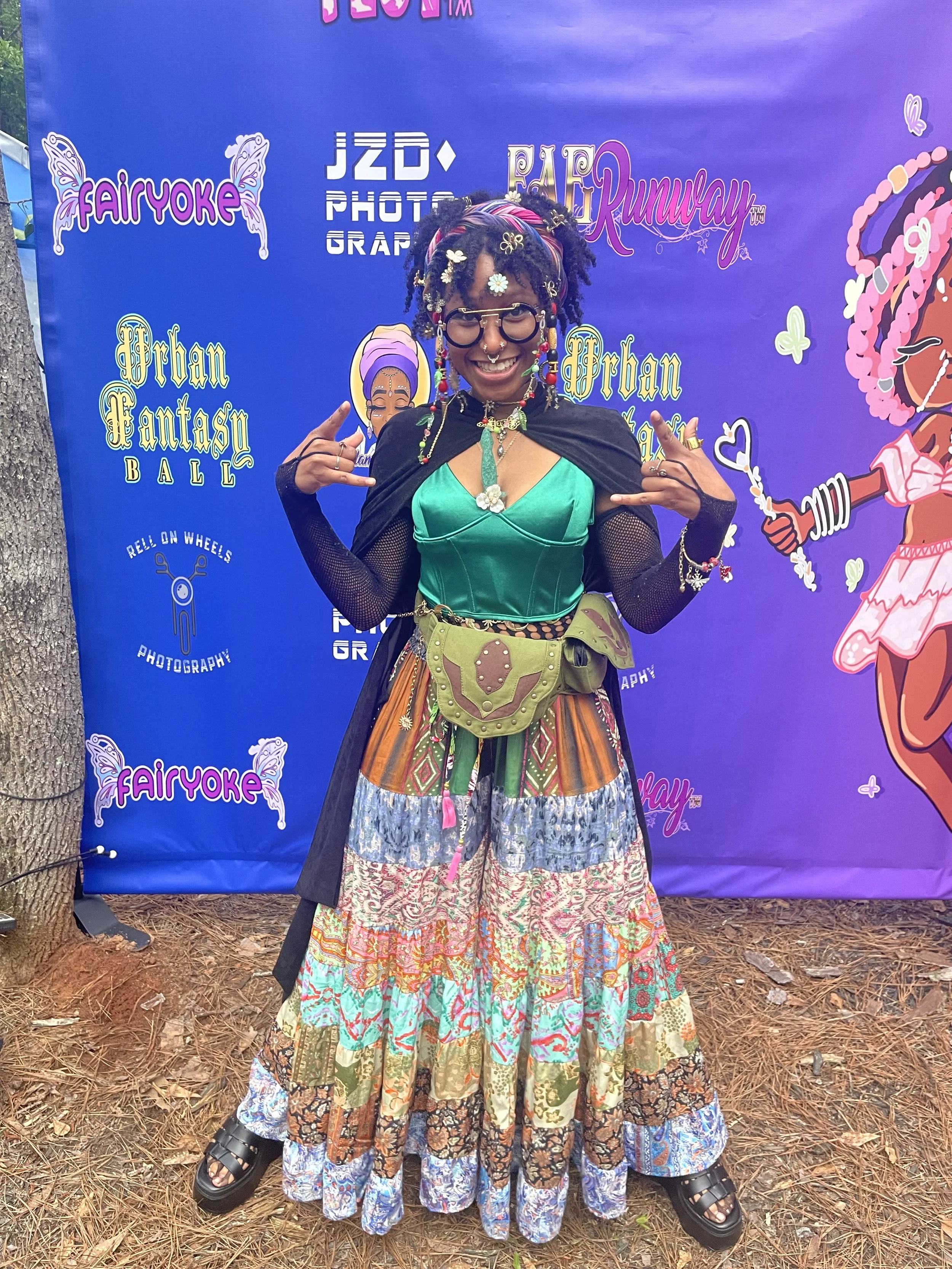 Afromuse Arts photographed at Black Fae Fest 2026.