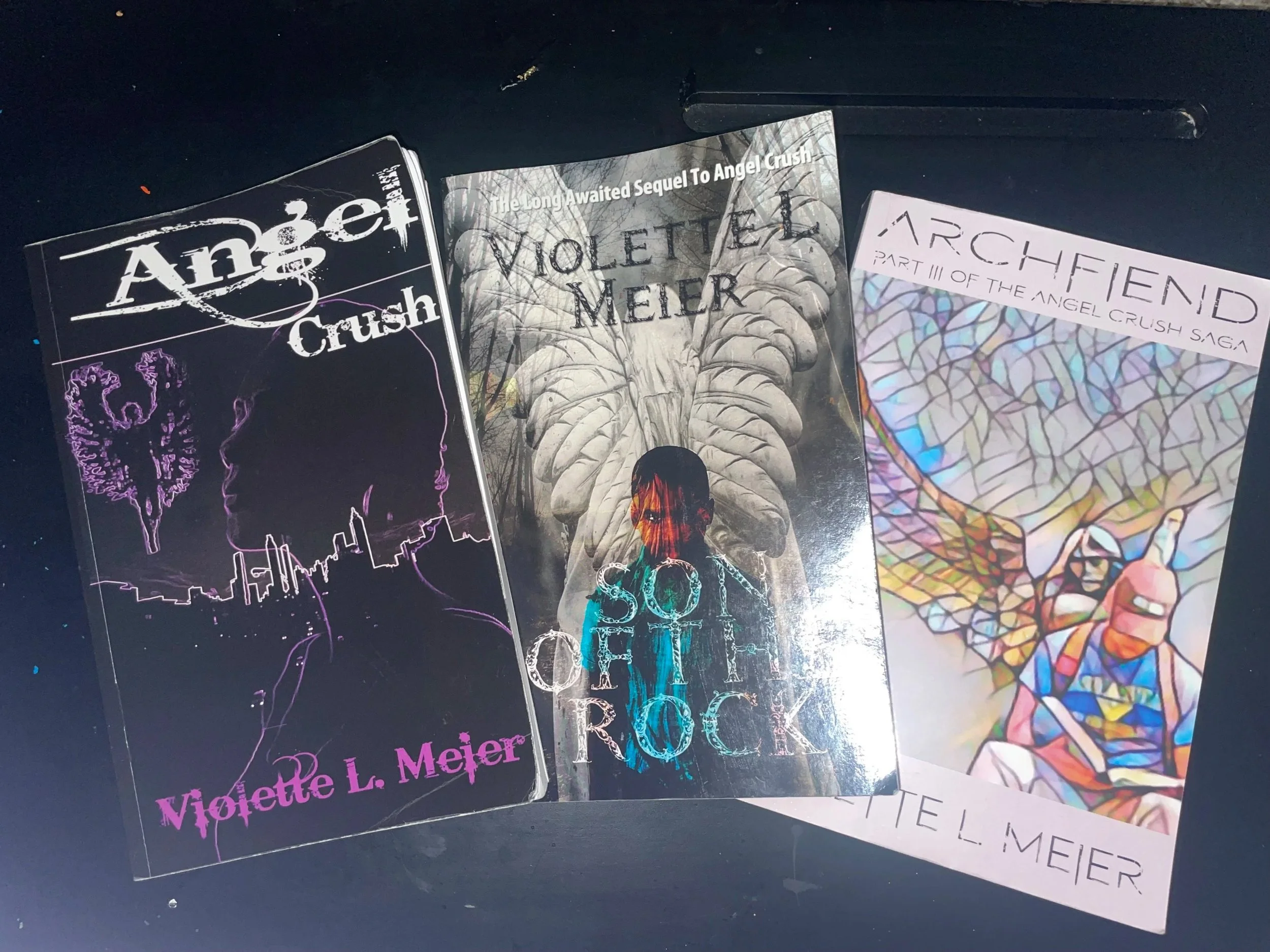 Angel Crush Series By Violette L. Meier
