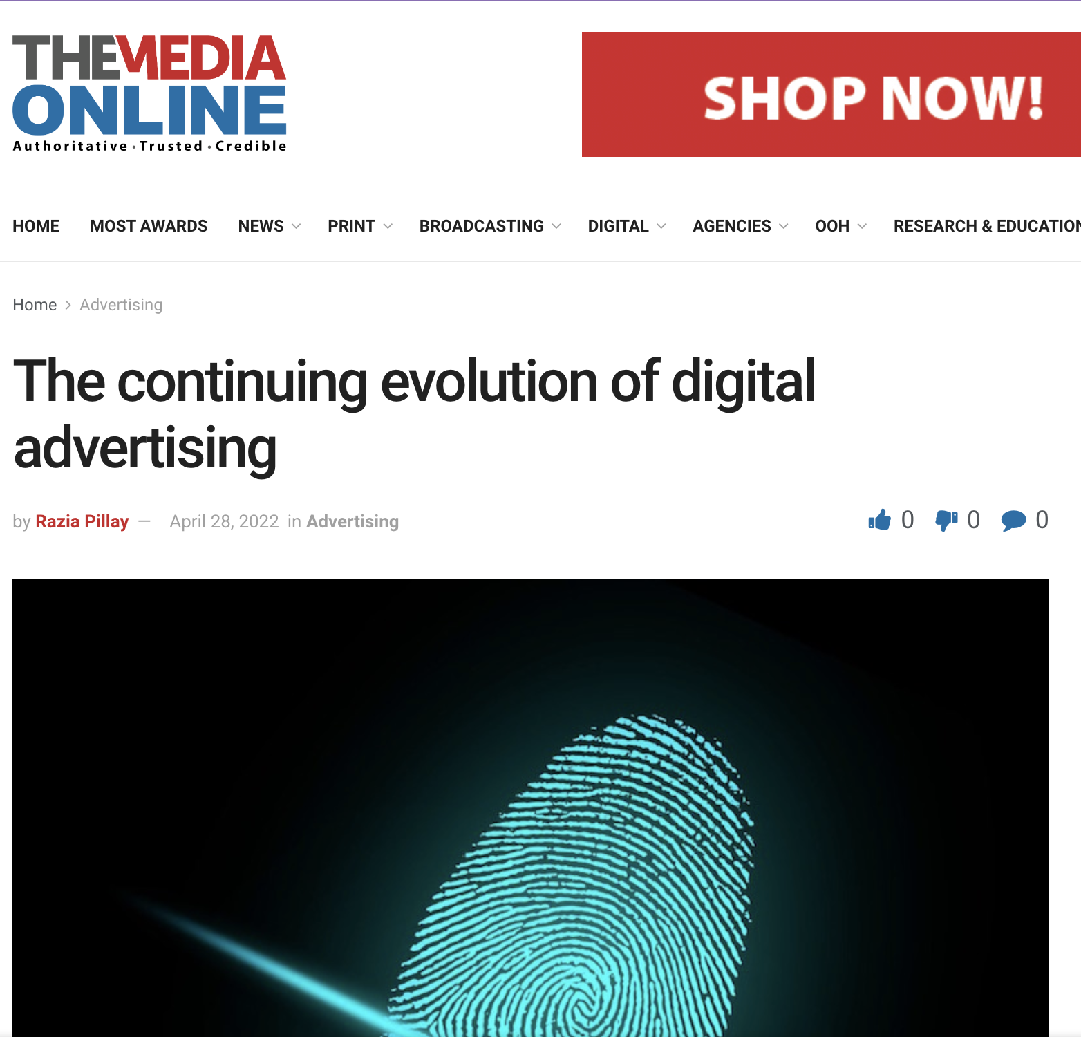 The continuing evolution of digital advertising