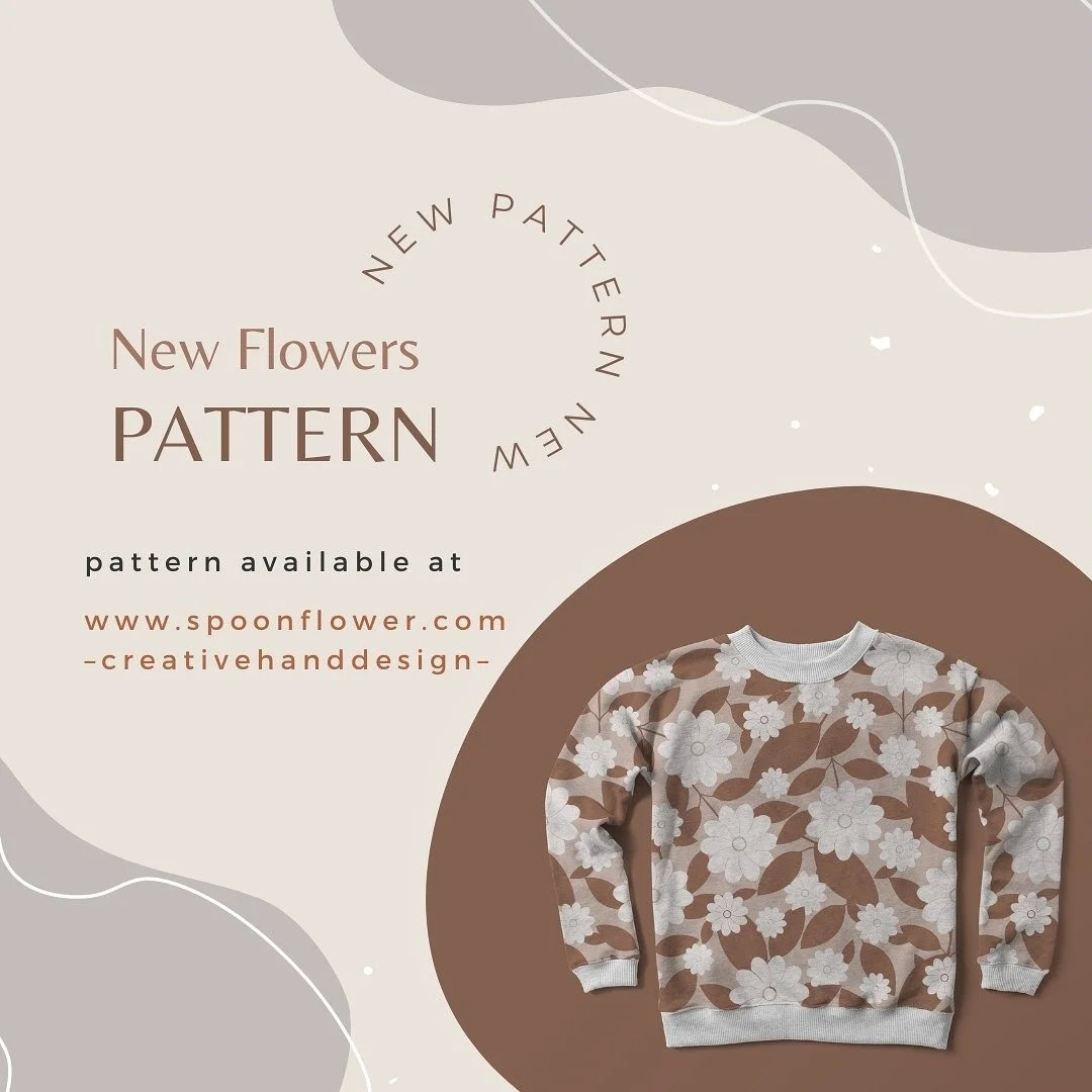 Nature Harmony

Soft earth tones and natural floral motifs come together in this new pattern. A perfect choice for everyday wear if you love organic, timeless design.
work on : Spoonflower 
@spoonflower 

#floraldesign #earthtones #modernpattern #fas