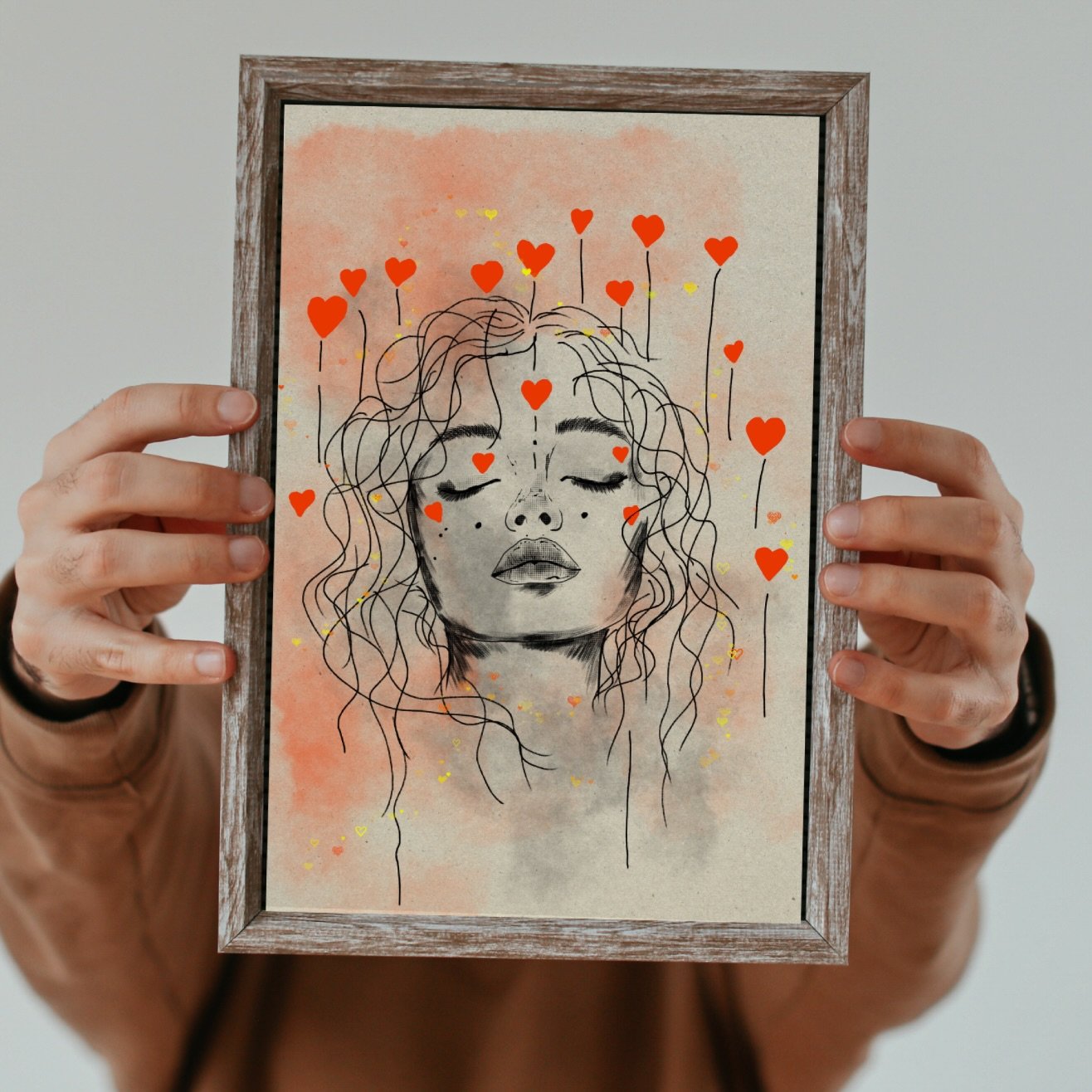 Blooming Quietly

Growing through softness, not noise. ✨

#minimalart #emotionalart #lineart #artprint #contemporaryart
