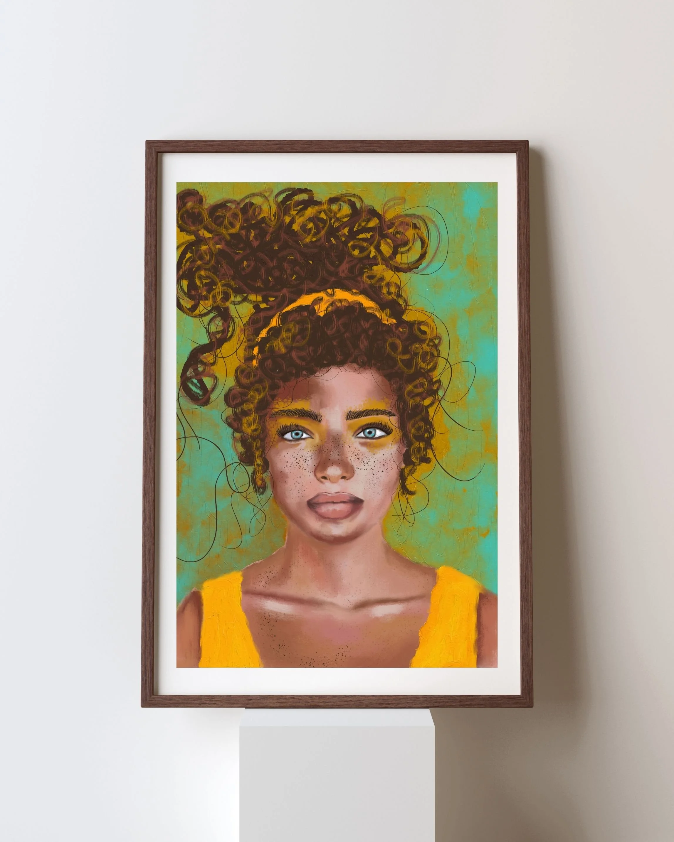 Emerald Gaze I