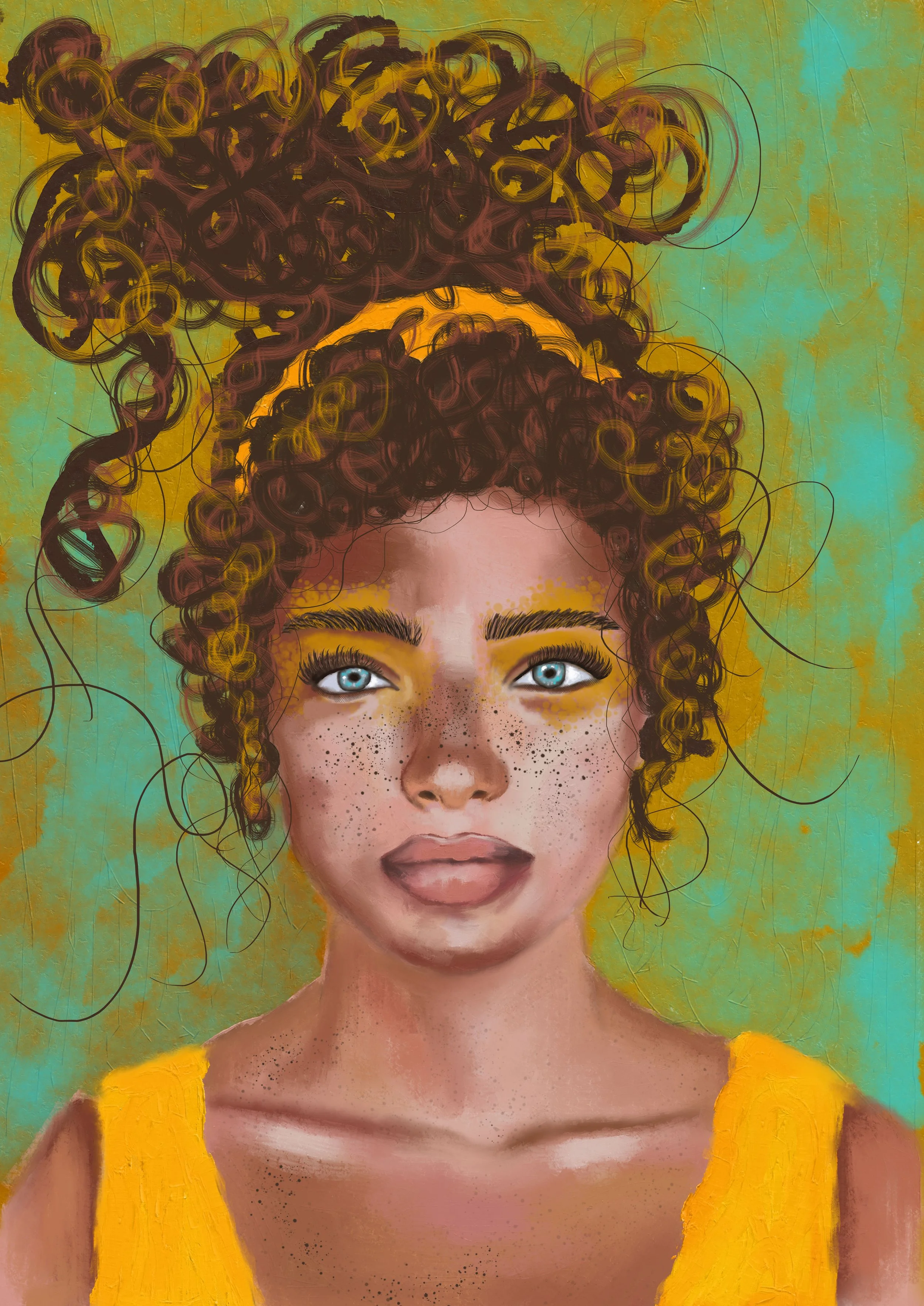 Emerald Gaze I