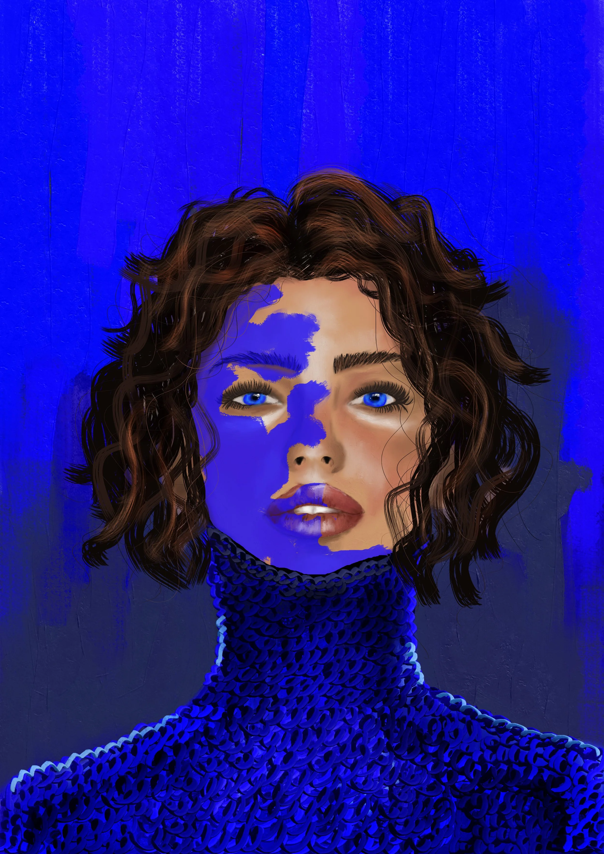 Fragment of Blue