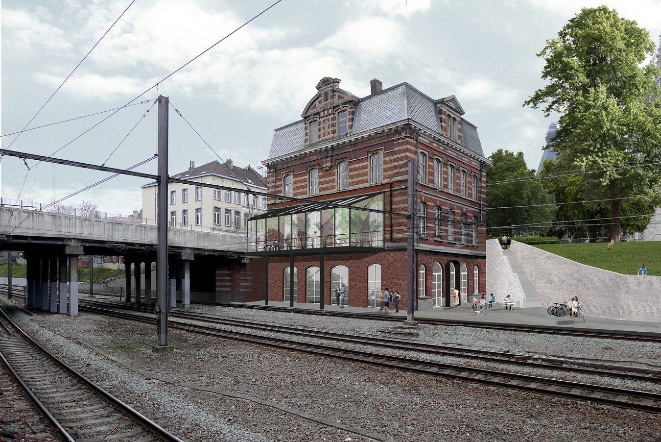 Oude Station Laken