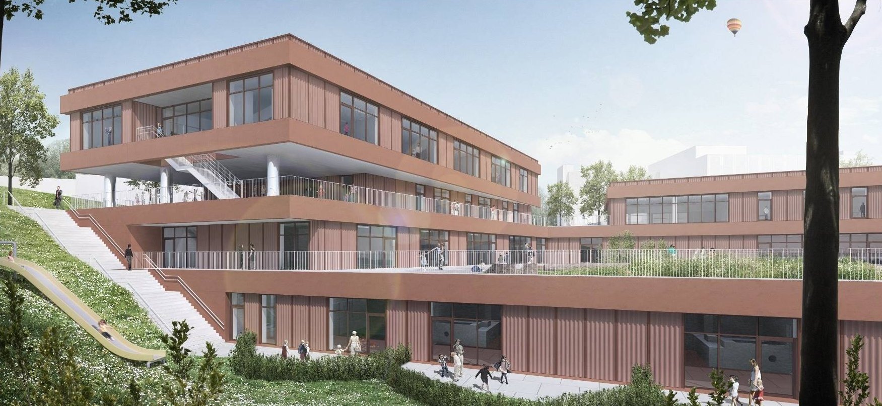 Campus pour enfants VUB Theodoortje cuypers & Q architects et cenergie