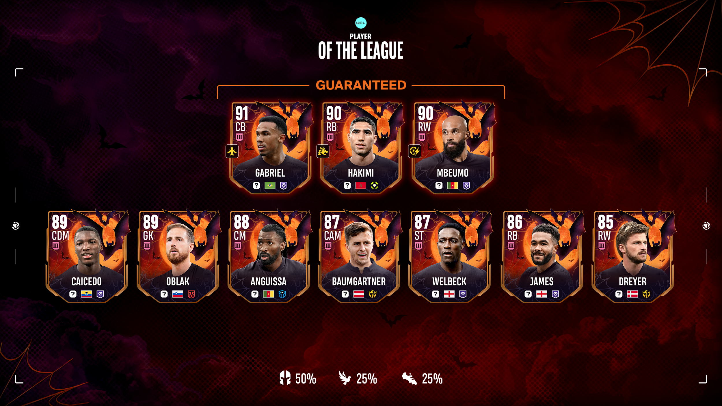 November League Pack: Claim the Best of the Month!