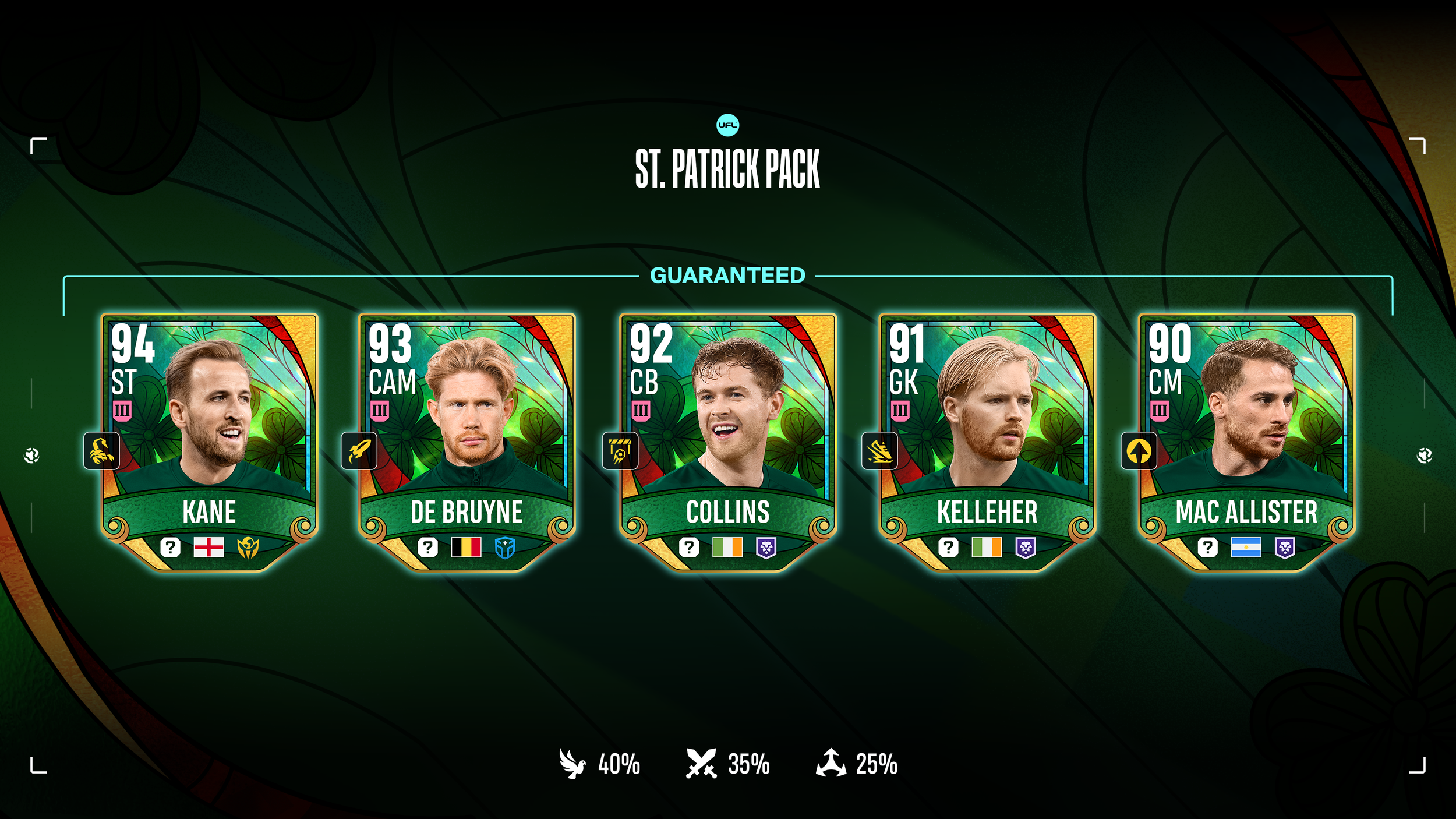 Bring the Luck of the Irish to Your Squad: St. Patrick Pack Is Here