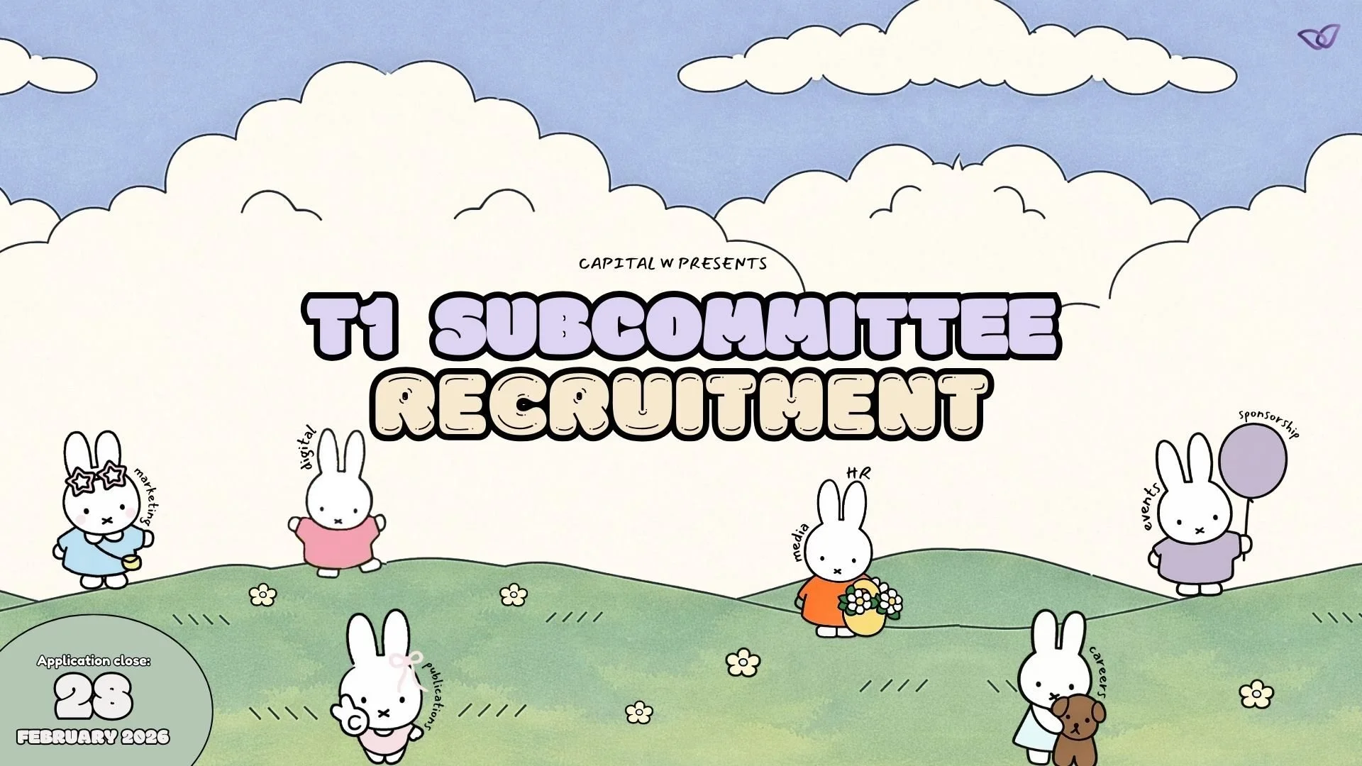 T1 Subcommittee Recruitment