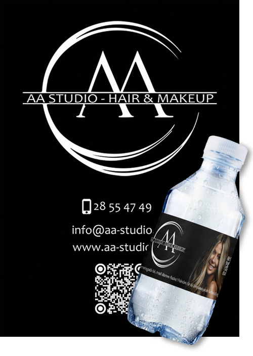 Website for AA Studio - Hair & Makeup. Innovative local marketing!