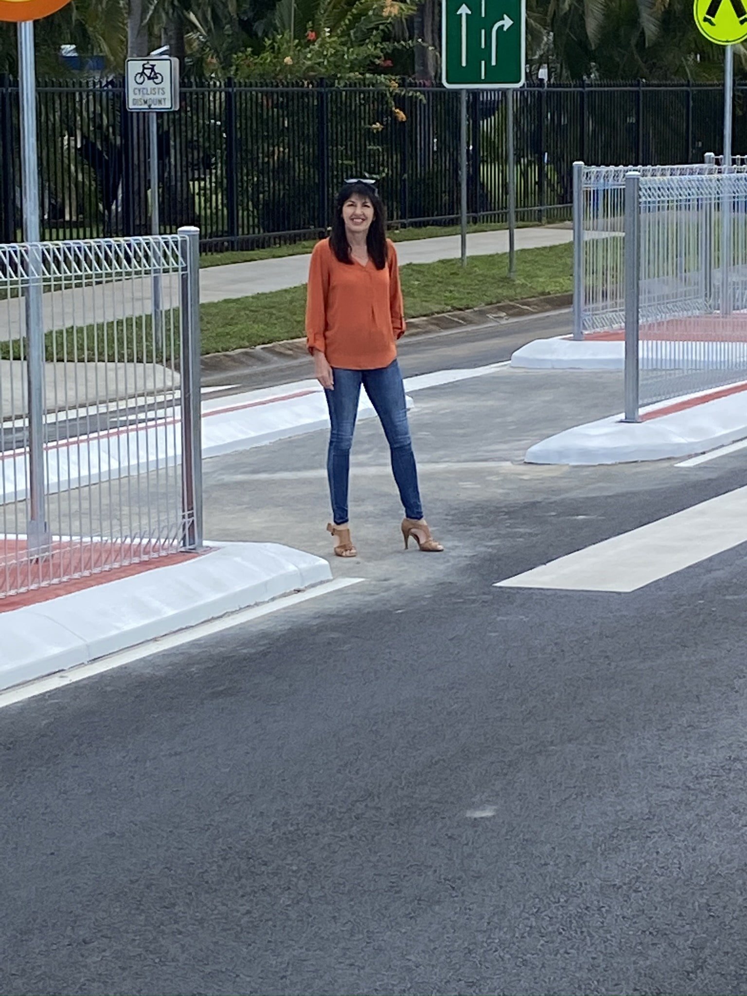 Woree new upgraded crossing outside St Marys school-min.jpeg