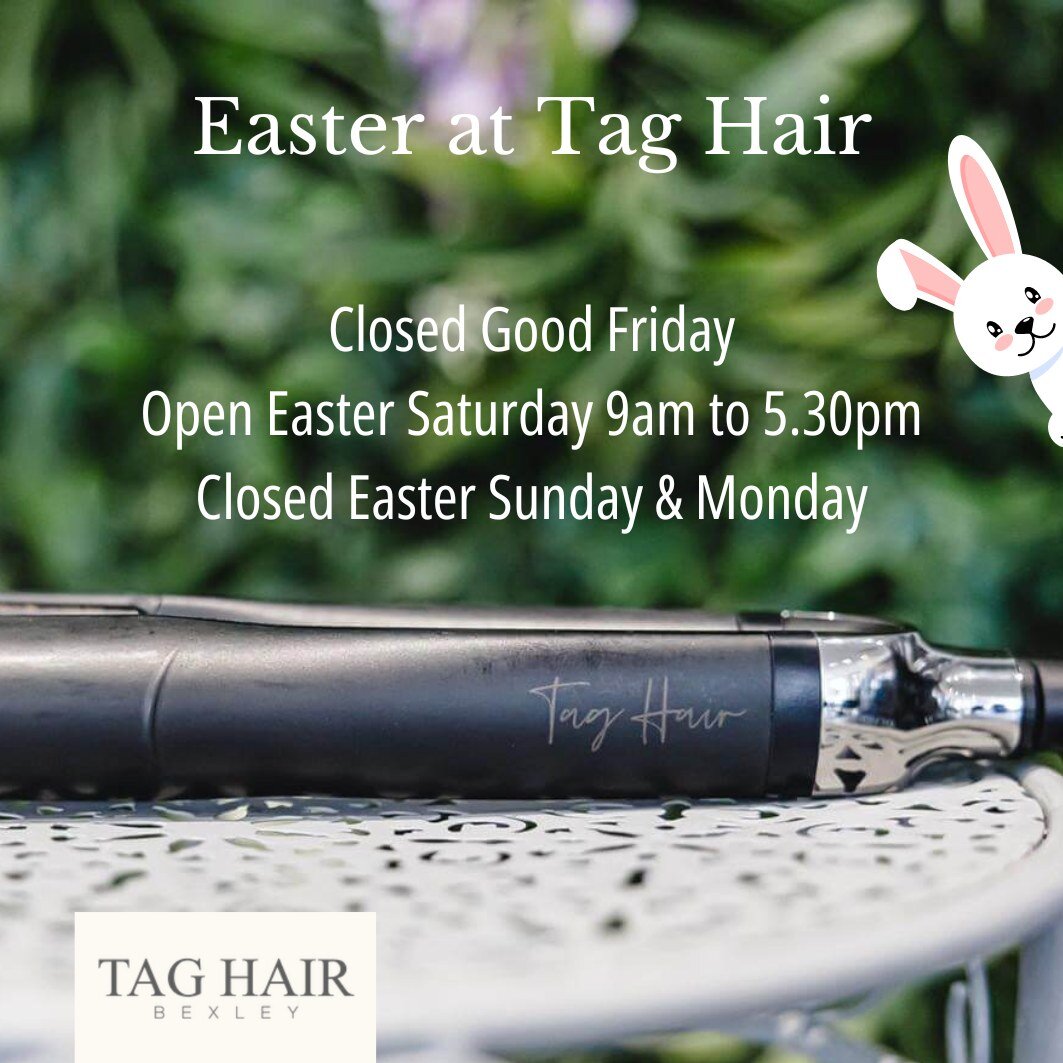 As we head towards the Easter weekend here's a little heads-up about our salon hours ✨

If you are looking to treat your tresses before Easter book now so you don't miss out 🐣

#easterhair #easterweekend #easterready #hairsalons #haironinstagram #al