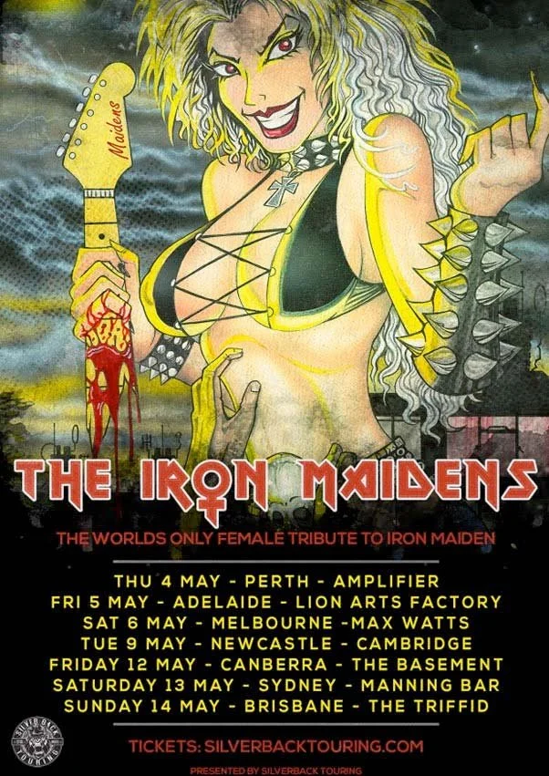 The Iron Maidens/Lemmy Forever - A Tribute to Motorhead Lion Arts Factory, Adelaide, SA 05/05/2023