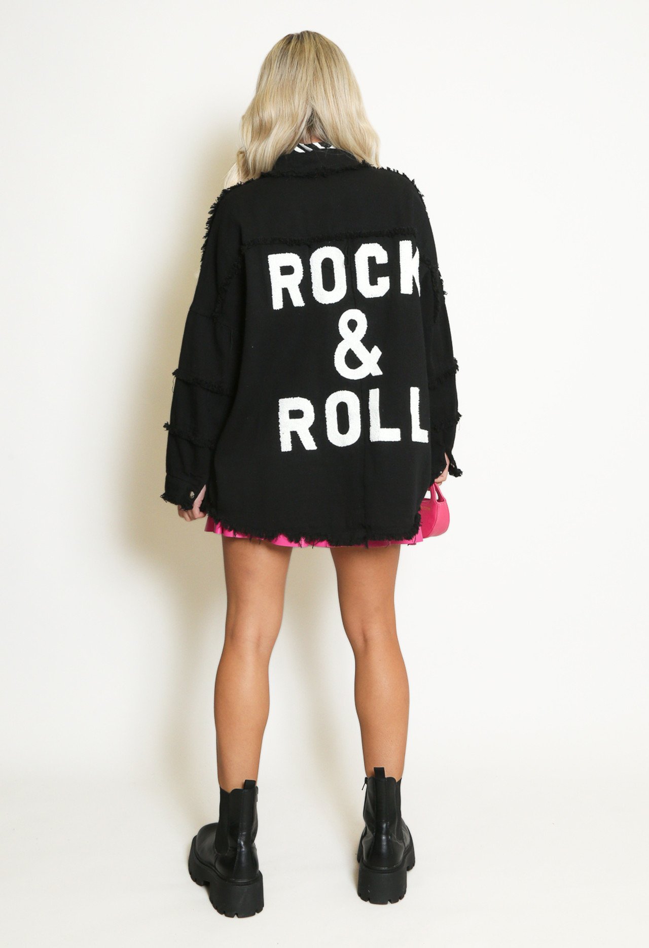 Black rock and roll jacket