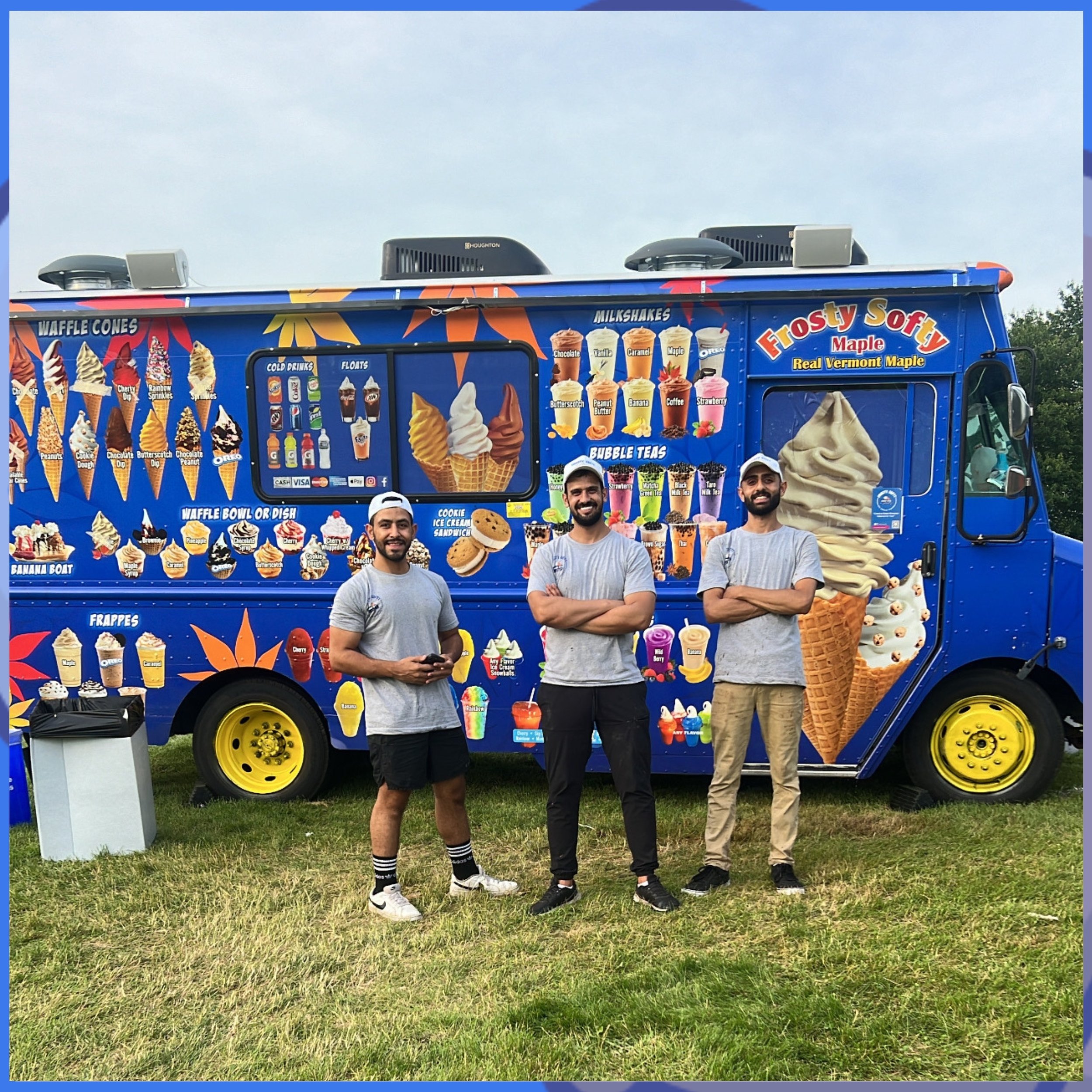 Celebrate every occasion with Frosty Softy's delightful treats and smiles! Book us for your next event

#FrostySofty #DMVCatering #DMVEvents #Catering #DMVFoodie #DMVParties #IceCream #DMVWeddings #DMVCorporateEvents #DMVEventPlanning #SweetTreats #D