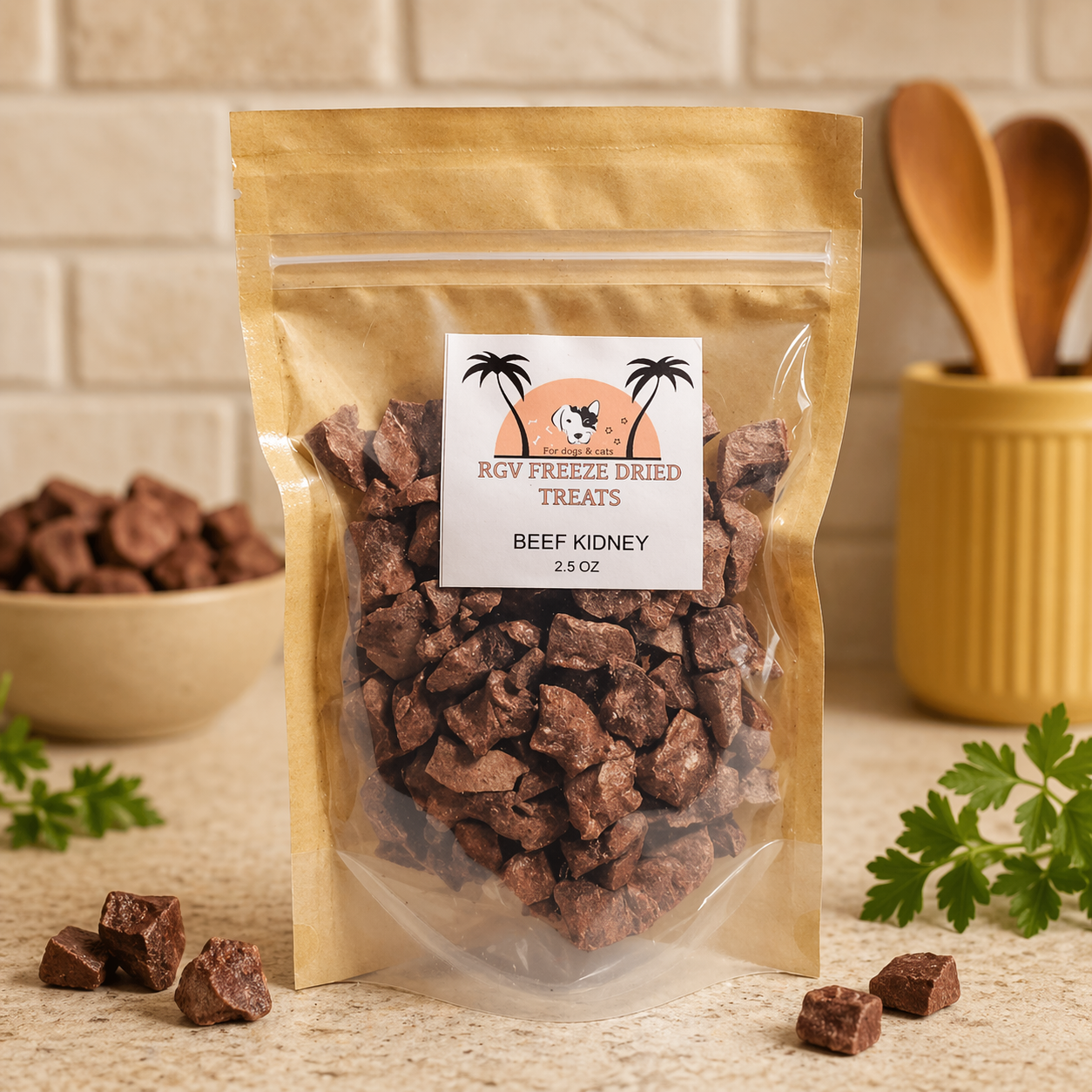 Raw Freeze-Dried Beef Kidney