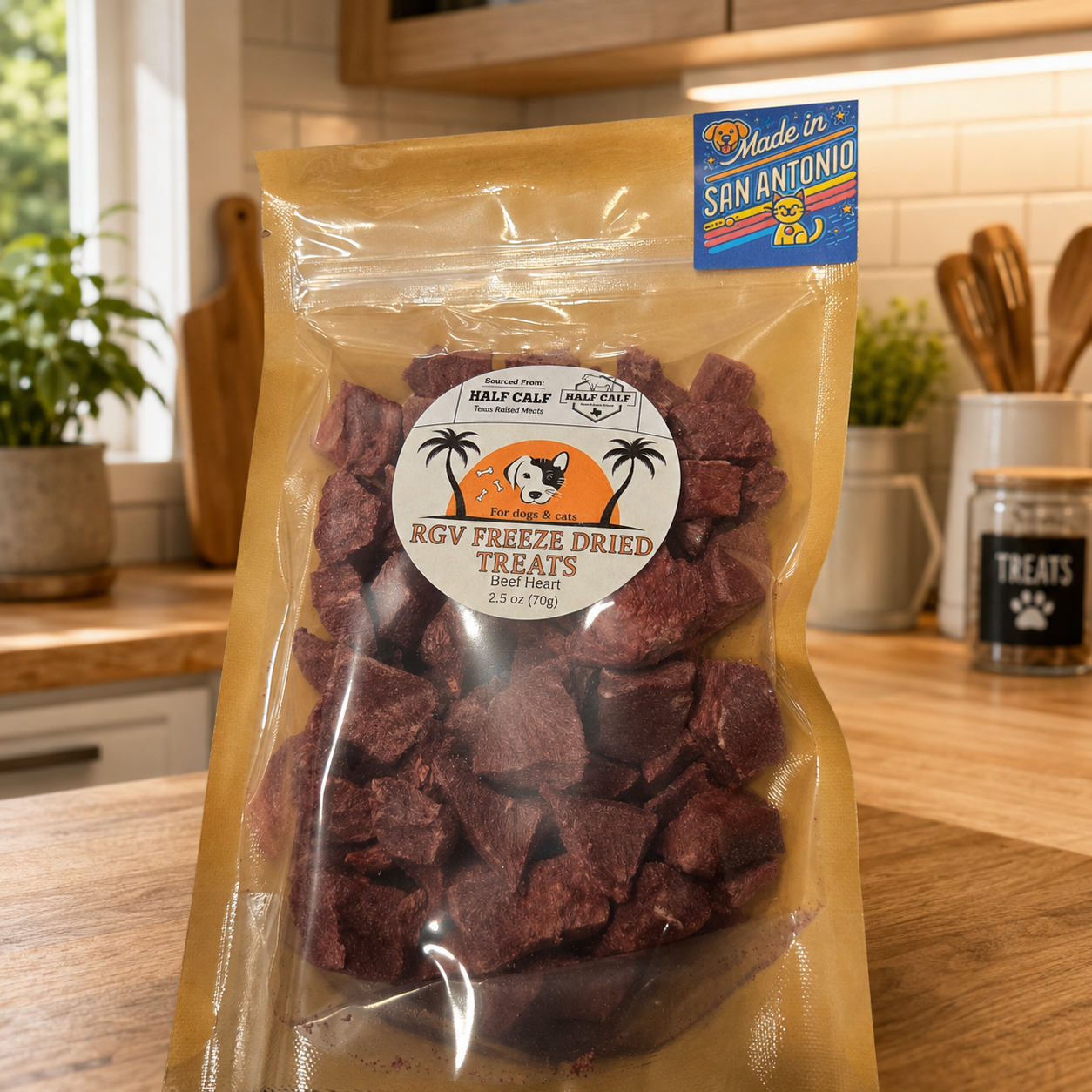 Raw Freeze-Dried Beef Heart