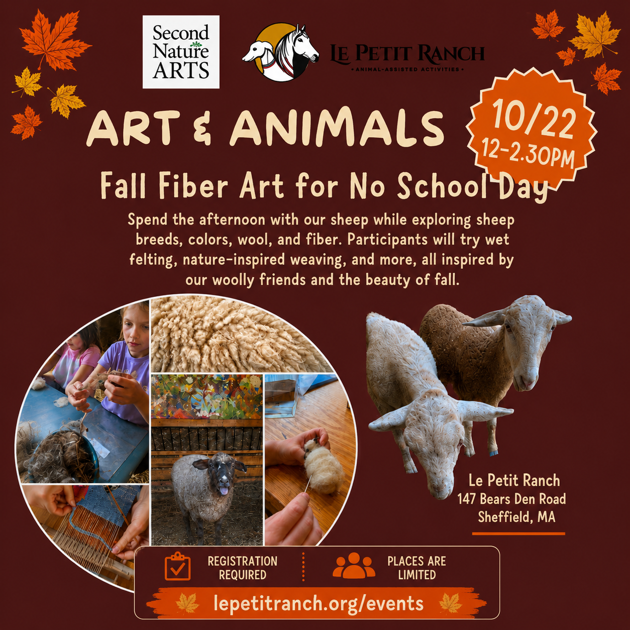 No School Day Fall Fiber Art at the Ranch