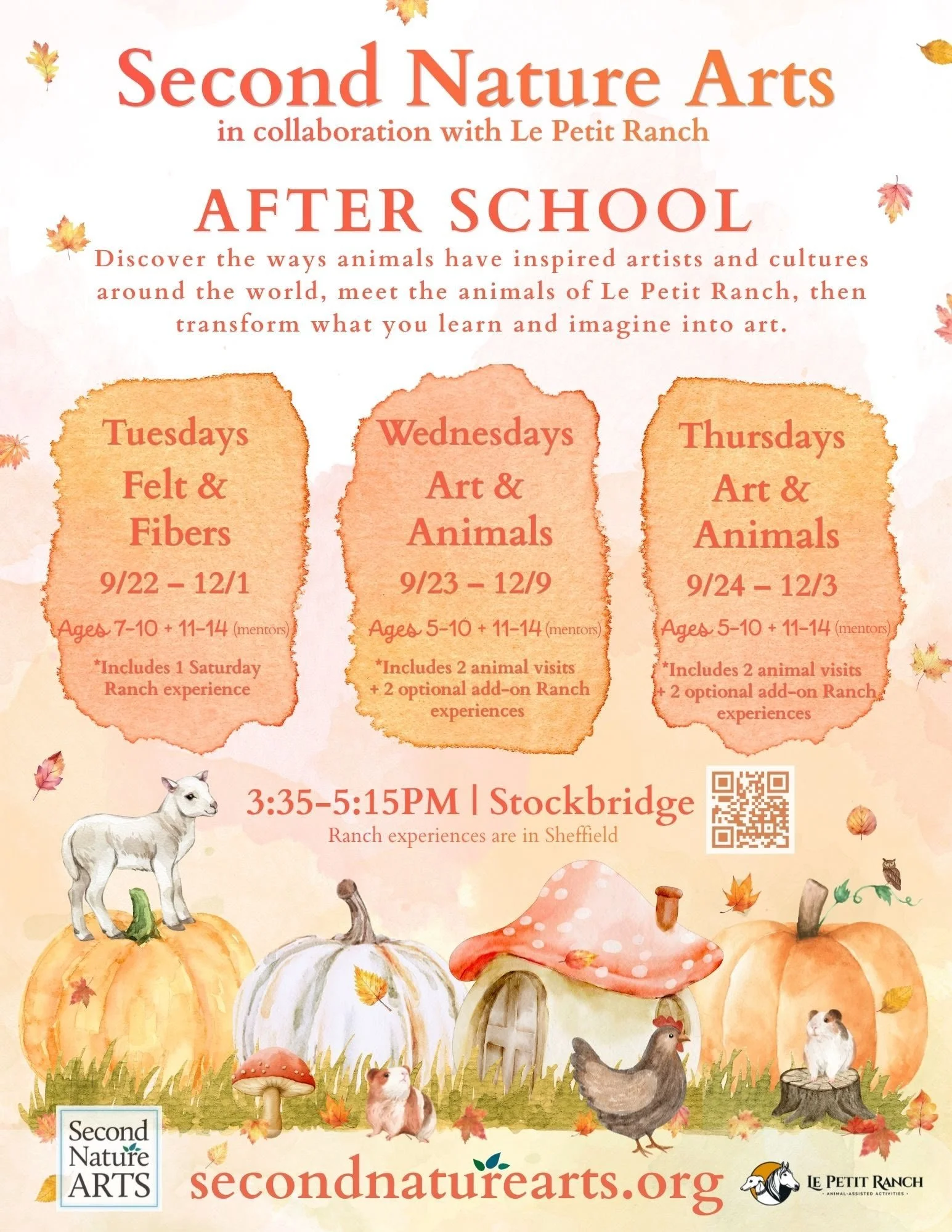 THURSDAYS ART & ANIMALS AFTERSCHOOL