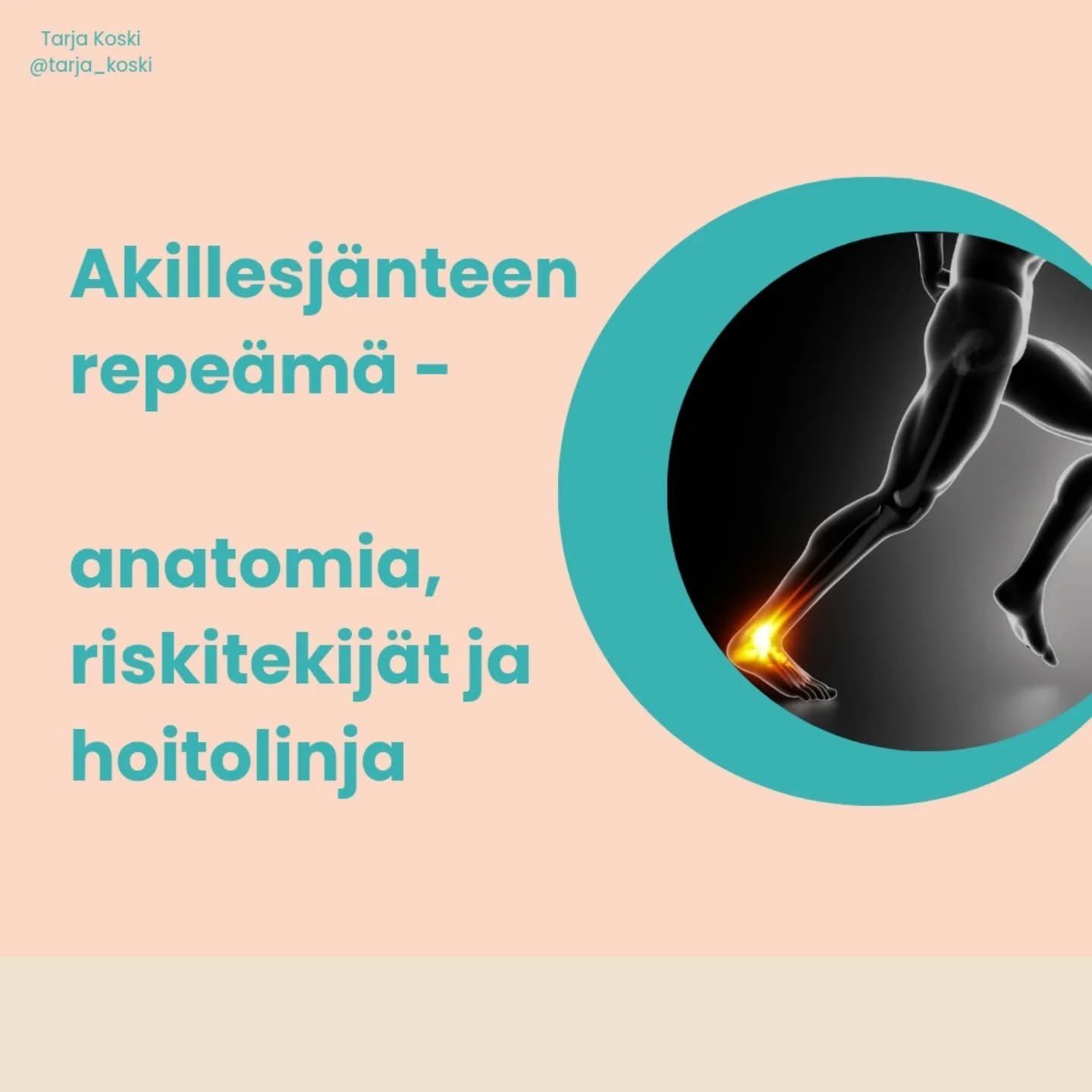 Akillesj&auml;nteen repe&auml;m&auml;t ovat erityisesti 30-50- vuotiaiden, aktiivisesti liikkuvien miesoletettujen parissa tavattu vamma.

Sukupuoli ei v&auml;ltt&auml;m&auml;tt&auml; itsess&auml;&auml;n ole merkitt&auml;vin riskitekij&auml;, vaan ik