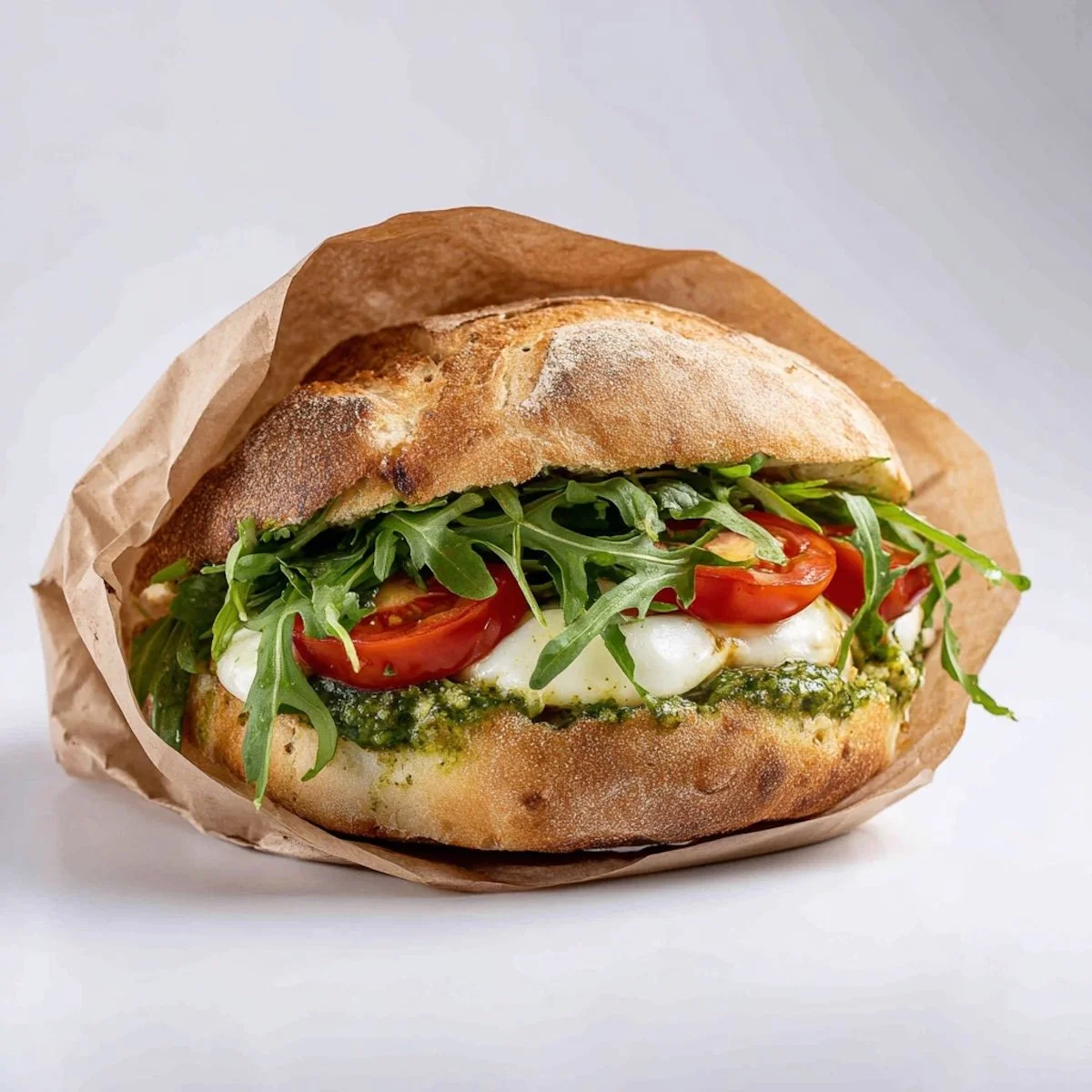 Caprese Focaccia Bun