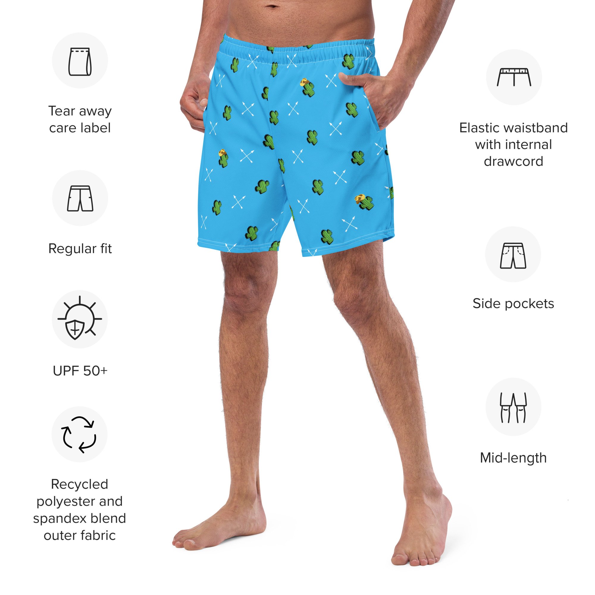 BIG Summer Swim Trunks