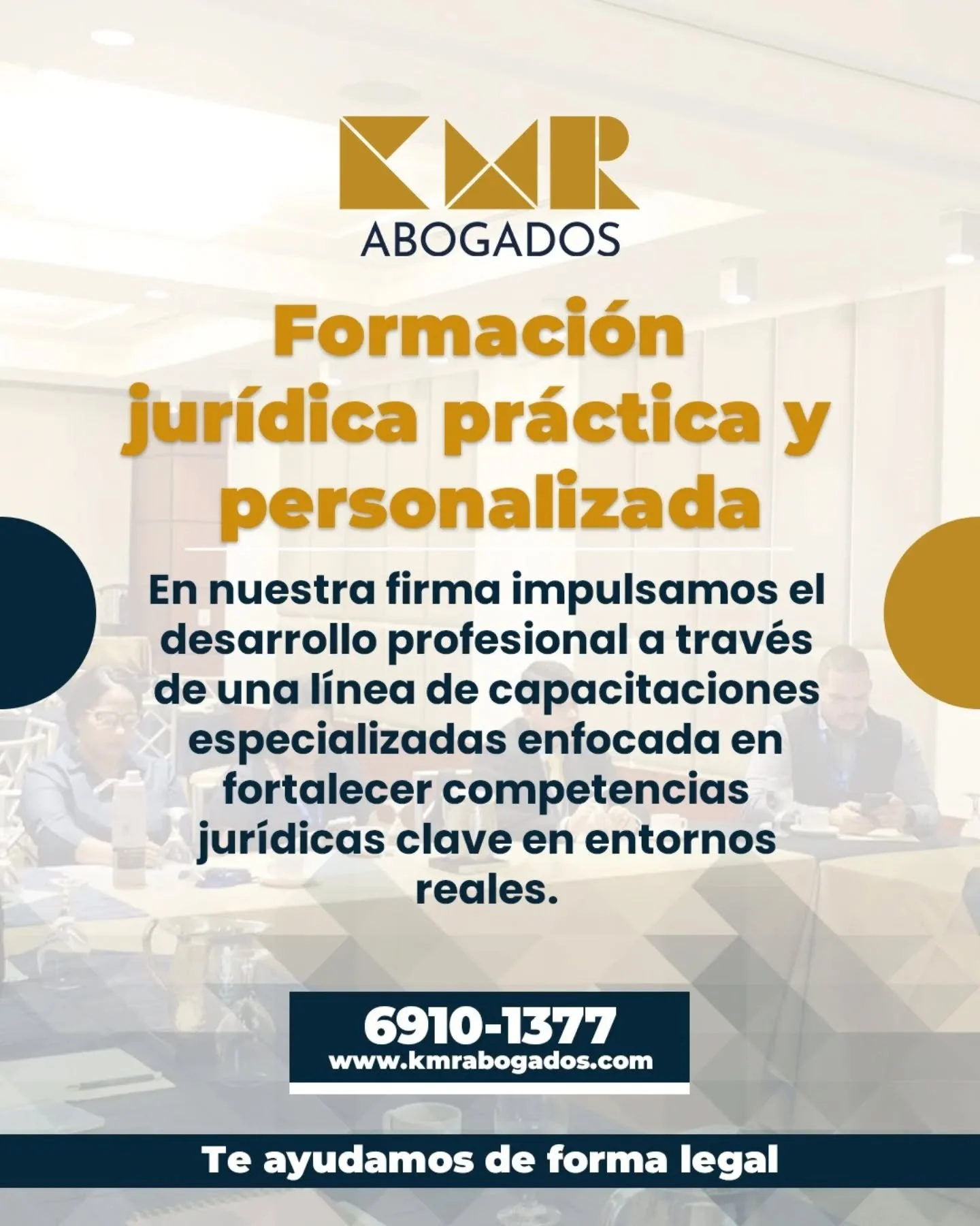 Cada capacitaci&oacute;n parte de un an&aacute;lisis de las necesidades espec&iacute;ficas del equipo o instituci&oacute;n solicitante, para garantizar que el contenido responda a los desaf&iacute;os reales de su entorno jur&iacute;dico o profesional