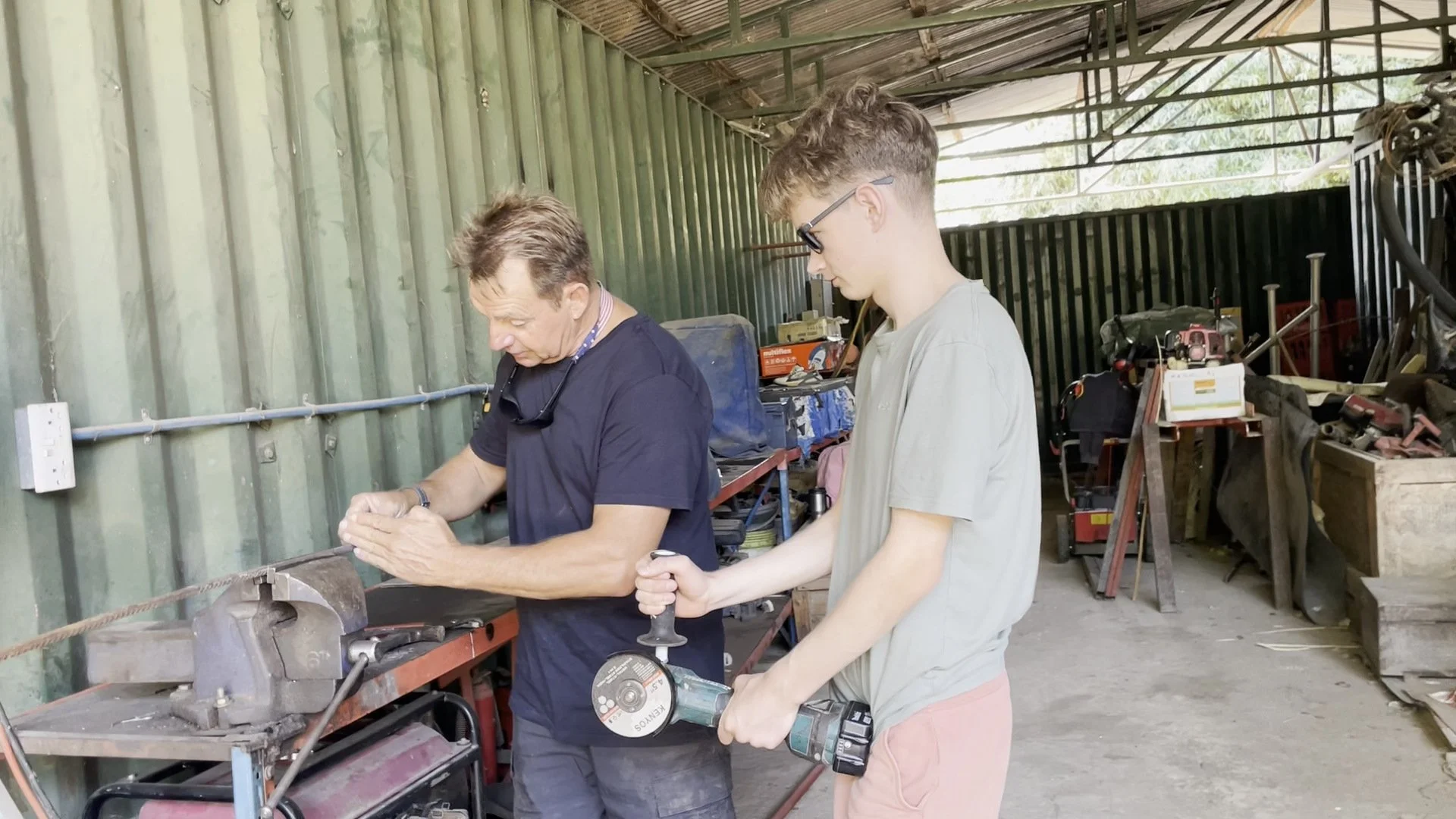 Matt learning angle grinder.jpg