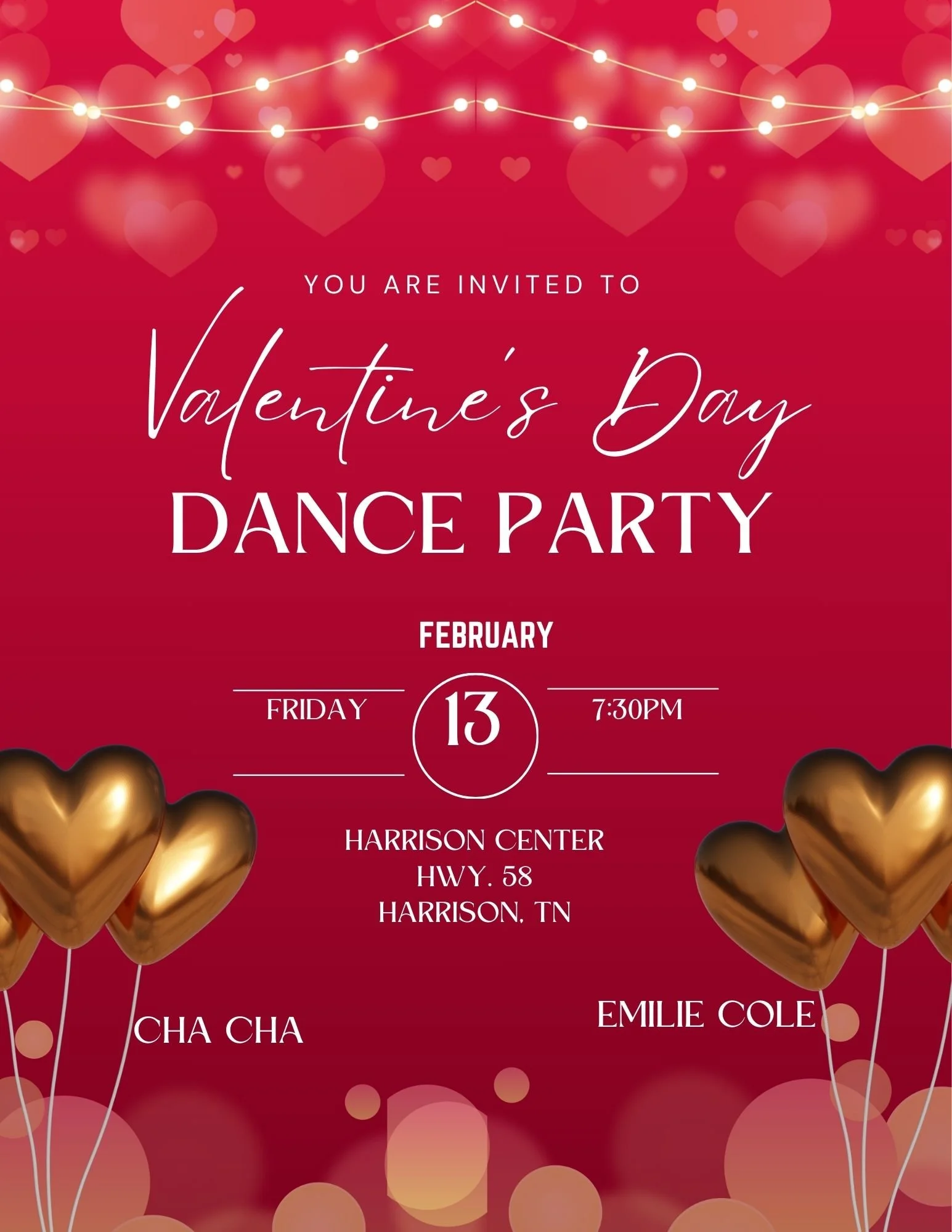 Cha Cha Dance Social  